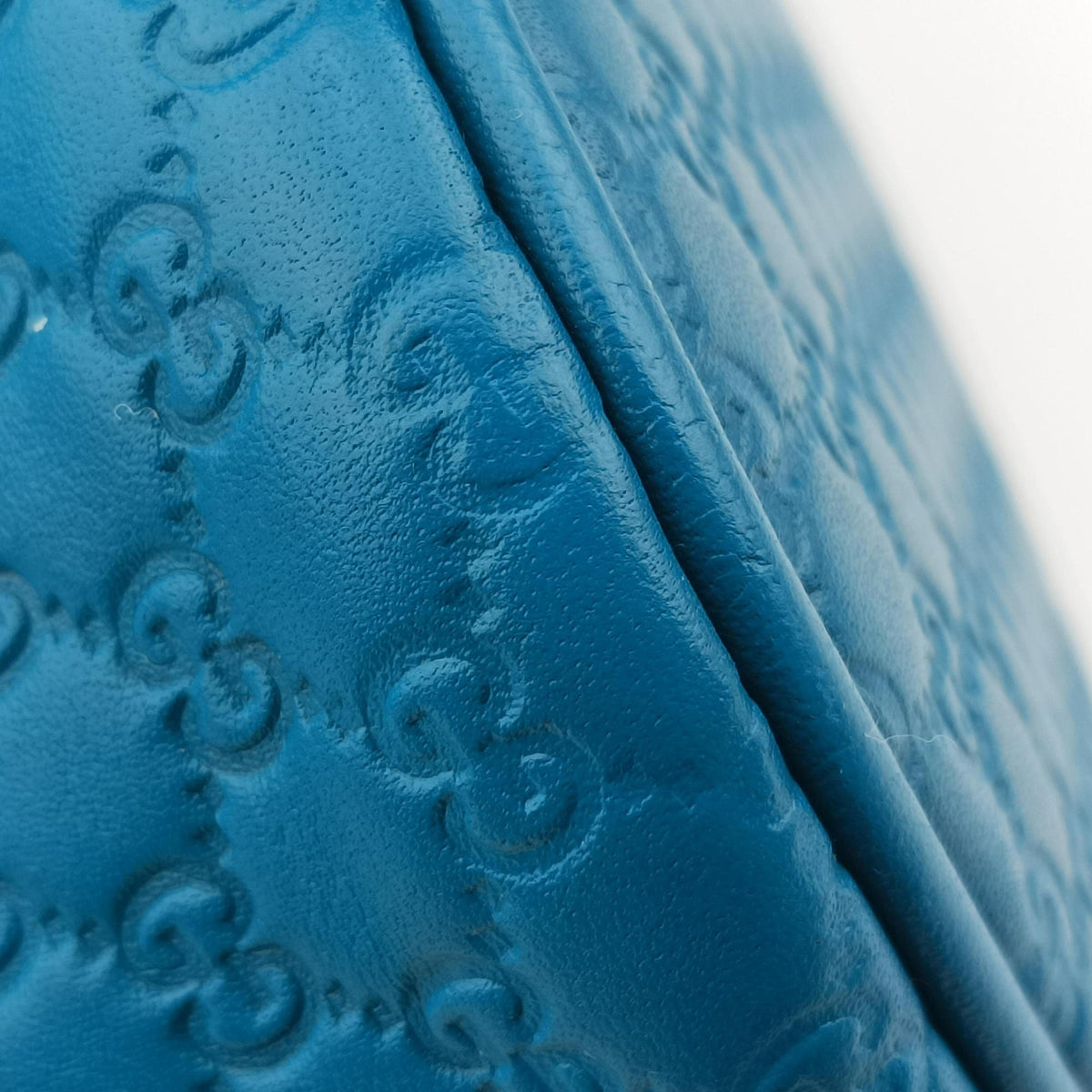 Secondhand Gucci Microguccissima Blue Leather 449654 shoulderbag | stylenewstar