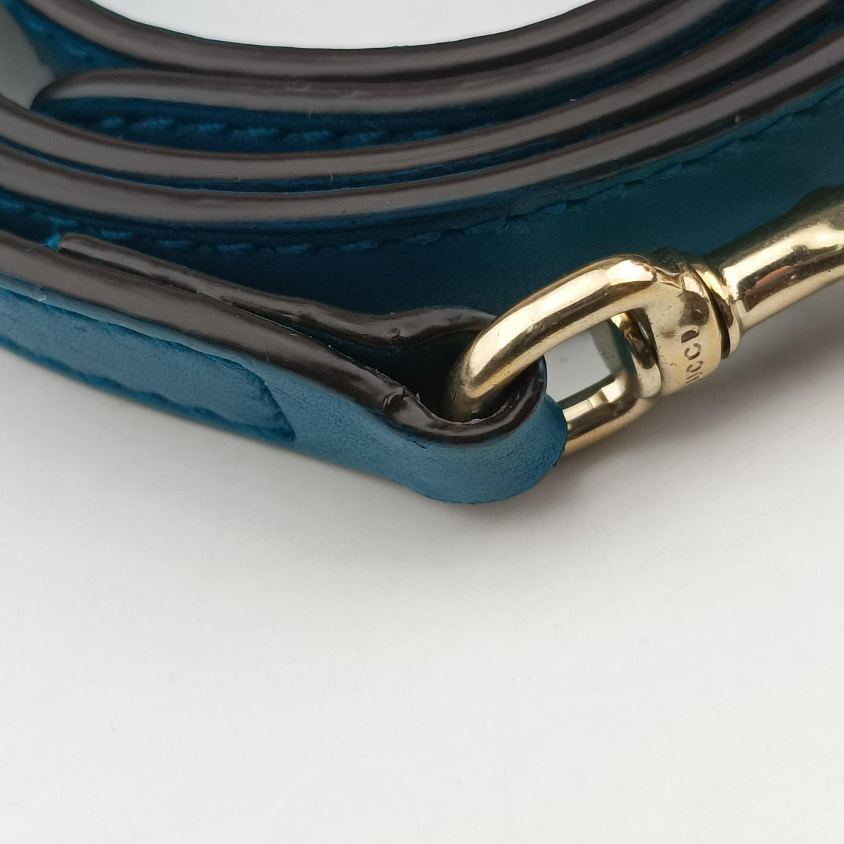 Secondhand Gucci Microguccissima Blue Leather 449654 shoulderbag | stylenewstar