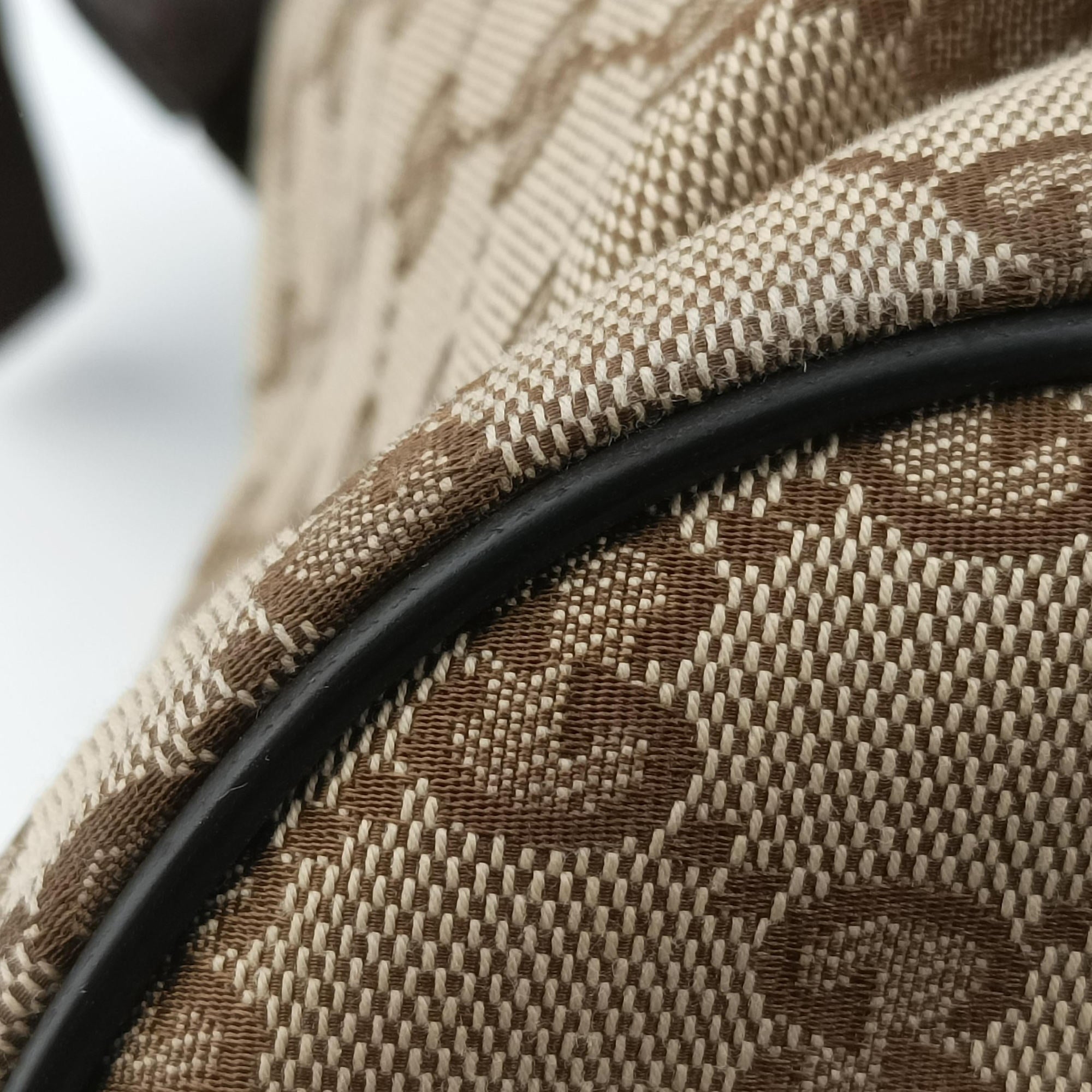 Secondhand Gucci GG Canvas Beige x Brown canvas 449906 backpack/rucksack | stylenewstar