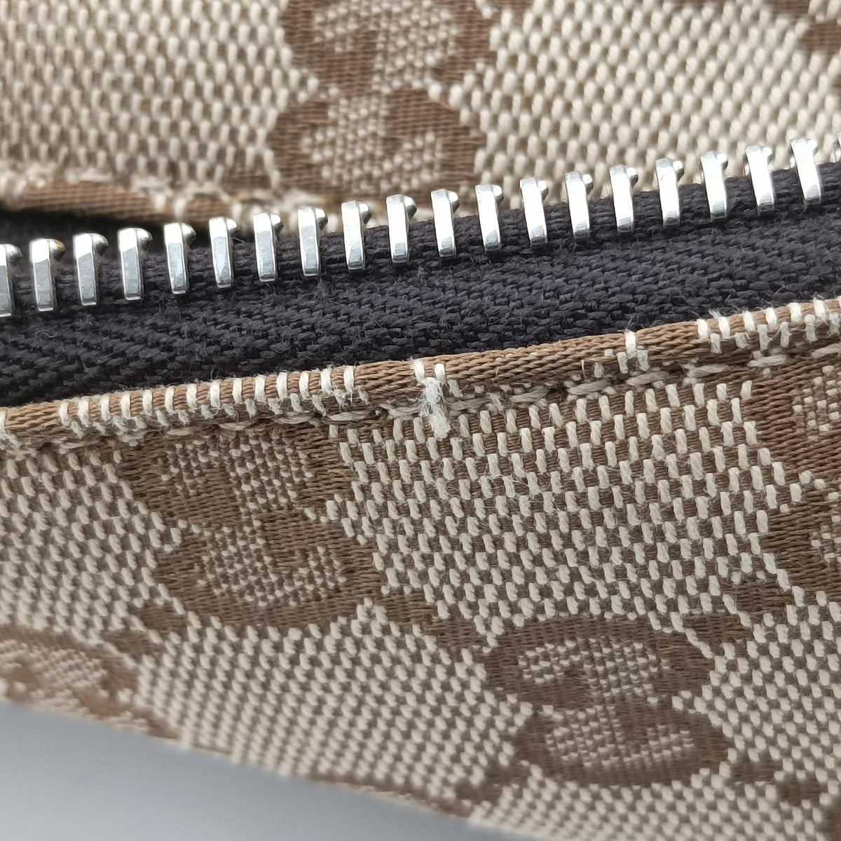 Secondhand Gucci GG Canvas Beige x Brown canvas 449906 backpack/rucksack | stylenewstar