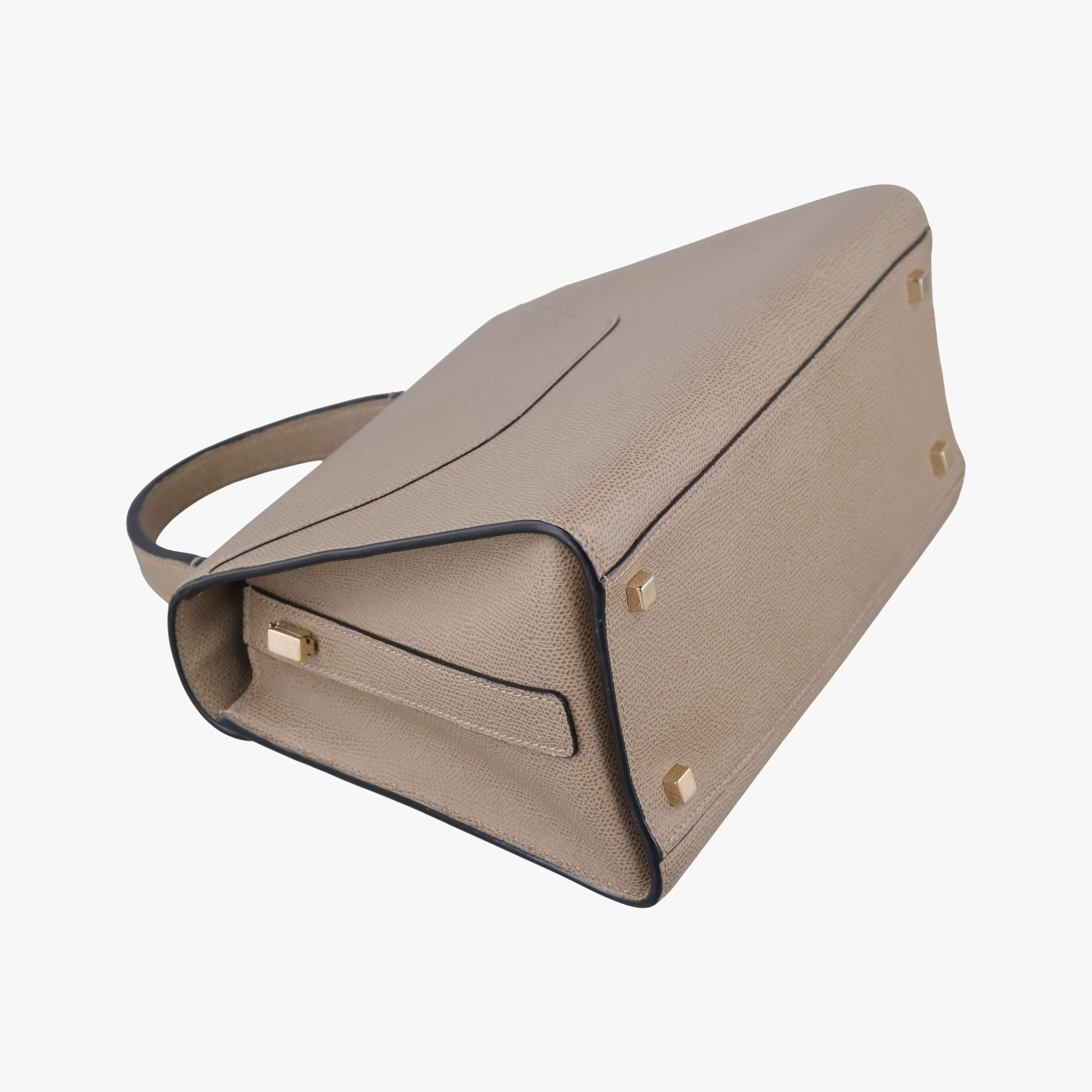 Secondhand Valextra Iside Grey Calfskin  shoulderbag | stylenewstar