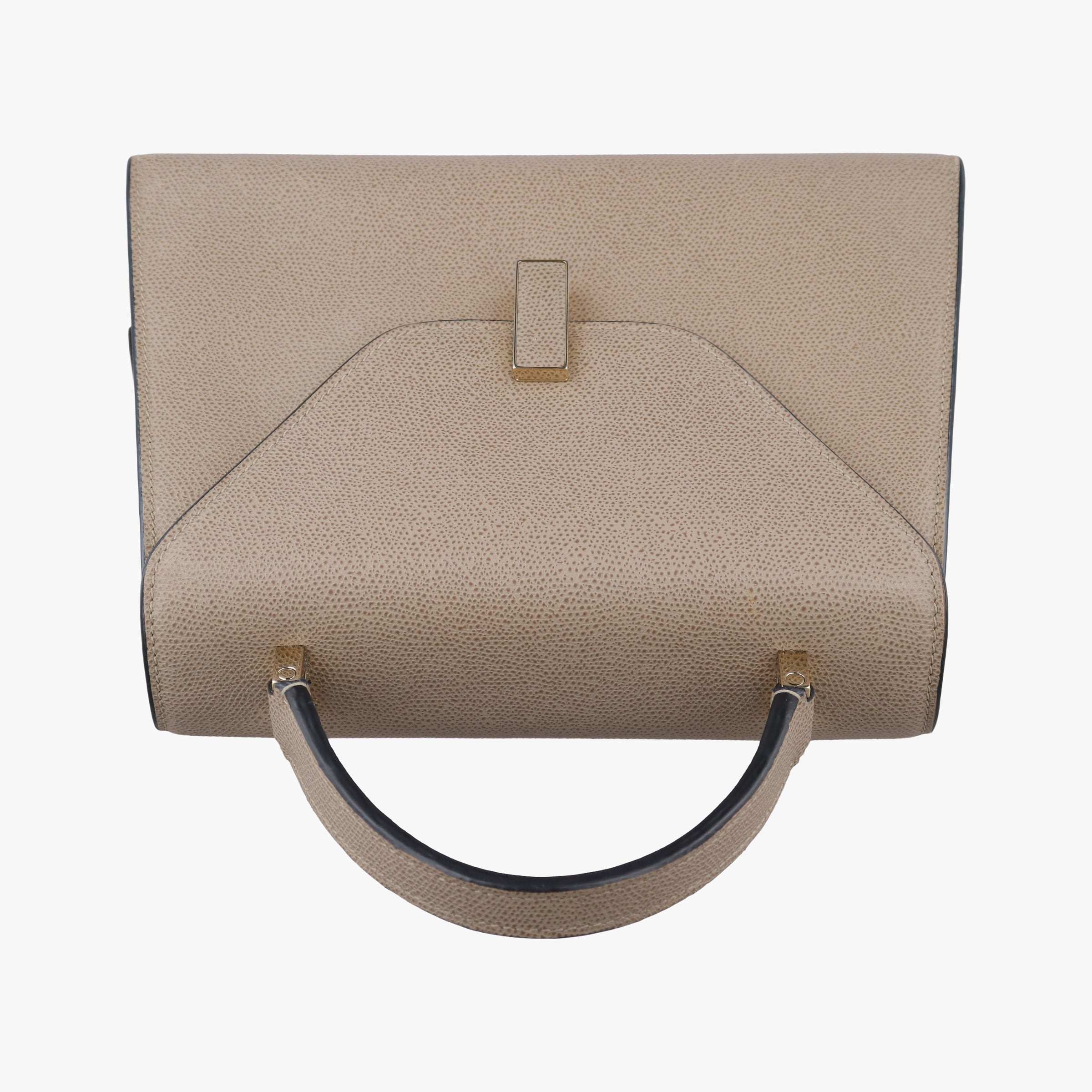 Secondhand Valextra Iside Grey Calfskin  shoulderbag | stylenewstar