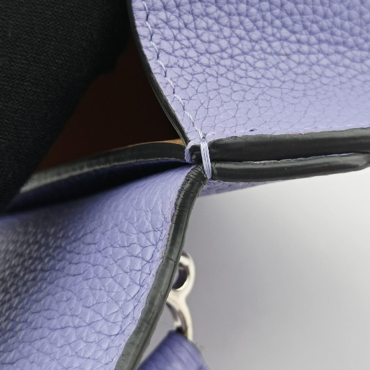 Pre-owned Moynat Rejane Purple leather  shoulderbag | stylenewstar