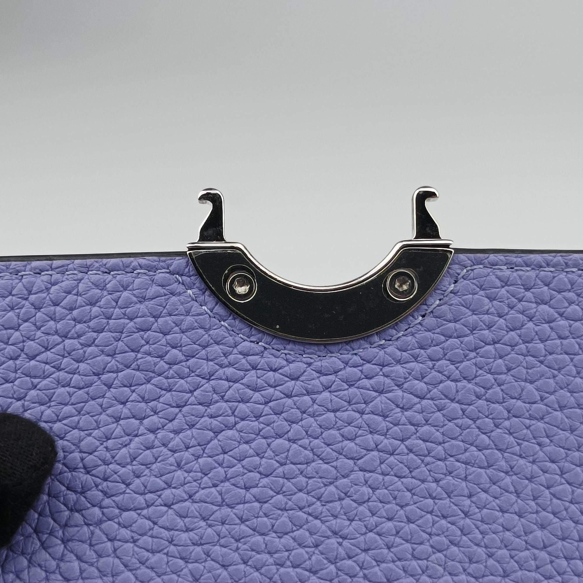 Pre-owned Moynat Rejane Purple leather  shoulderbag | stylenewstar