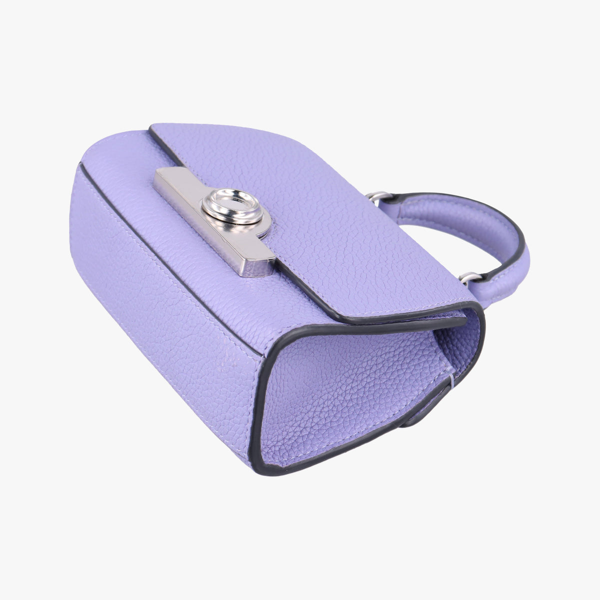 Pre-owned Moynat Rejane Purple leather  shoulderbag | stylenewstar