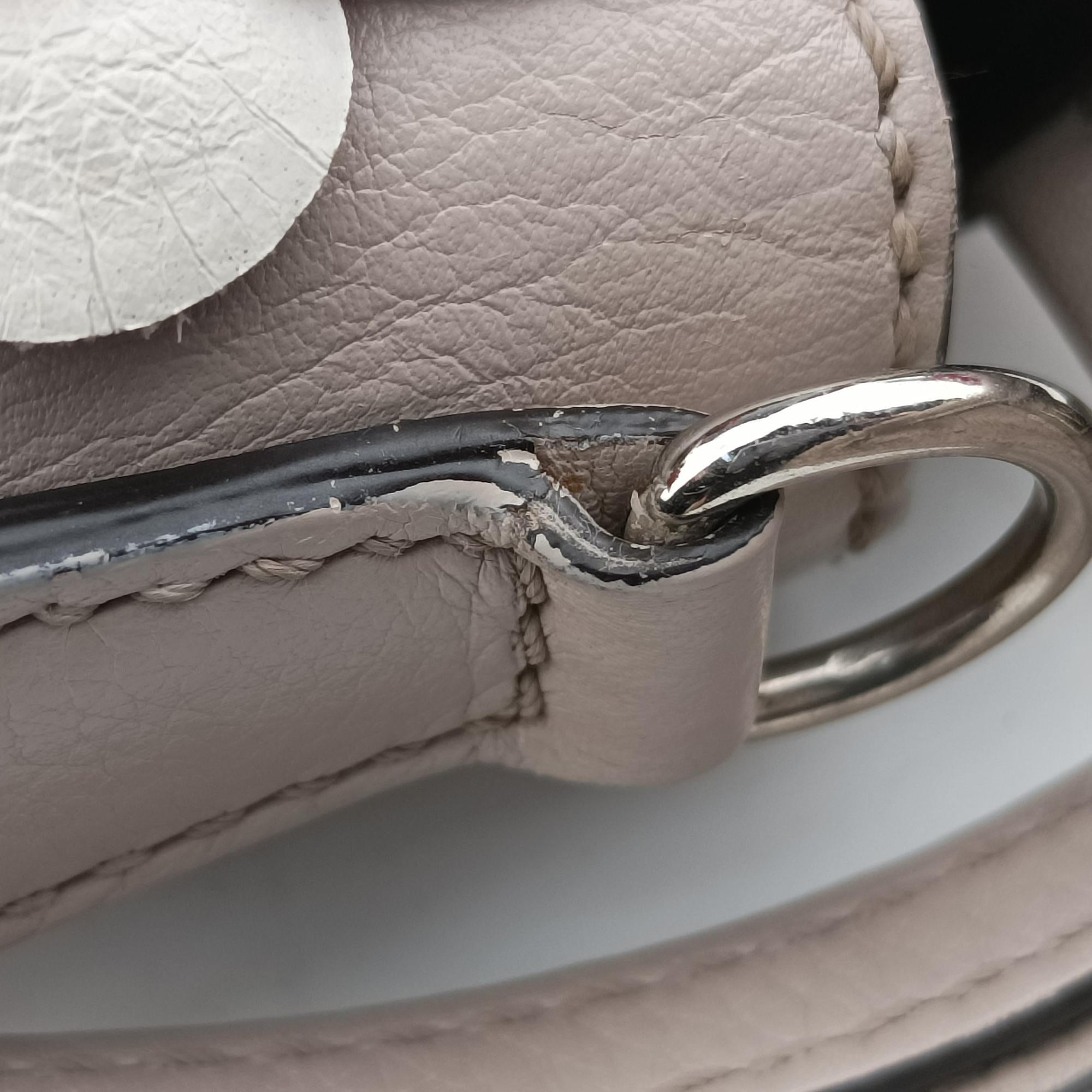 Secondhand Fendi By the Way Grey Leather 8BL135 shoulderbag | stylenewstar
