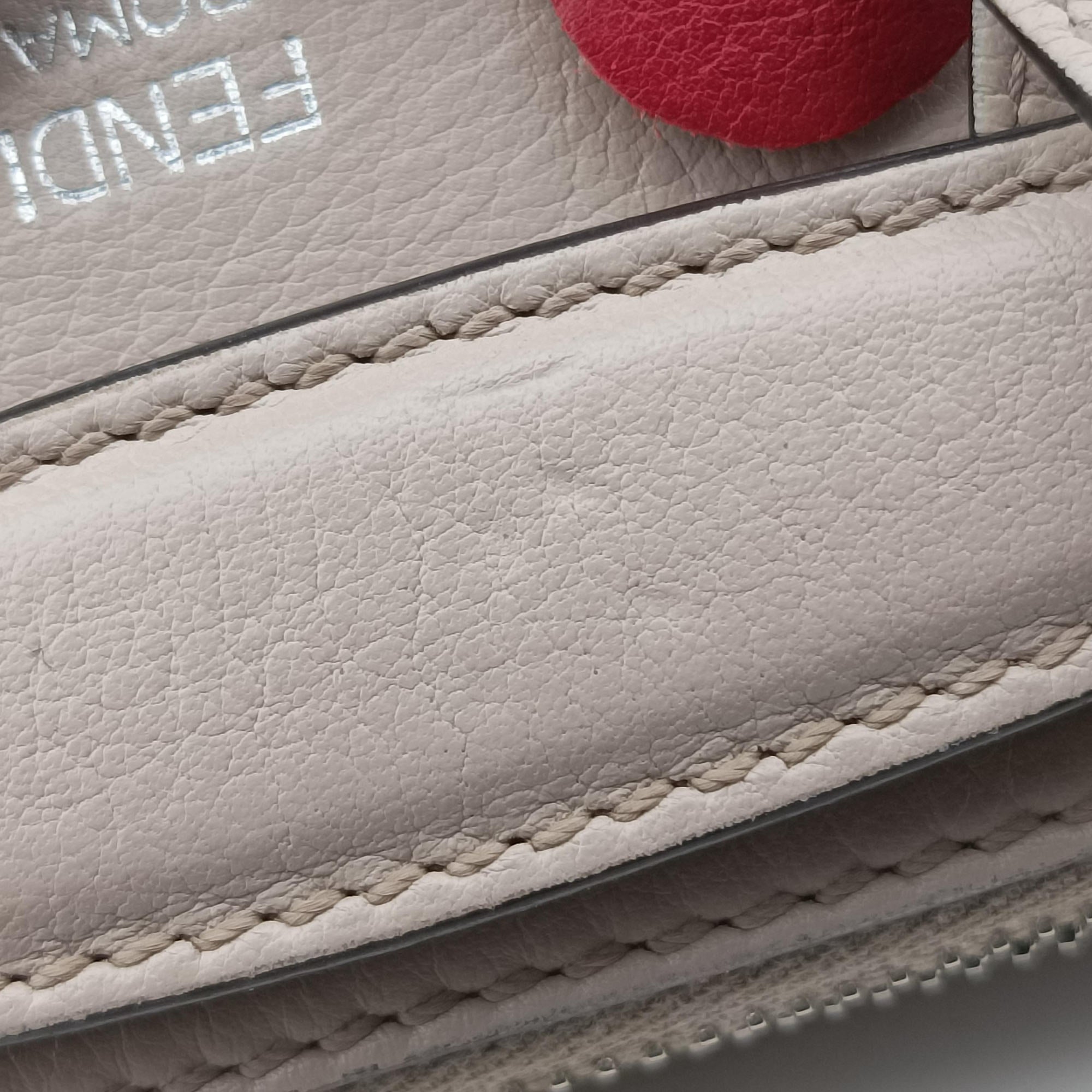 Secondhand Fendi By the Way Grey Leather 8BL135 shoulderbag | stylenewstar