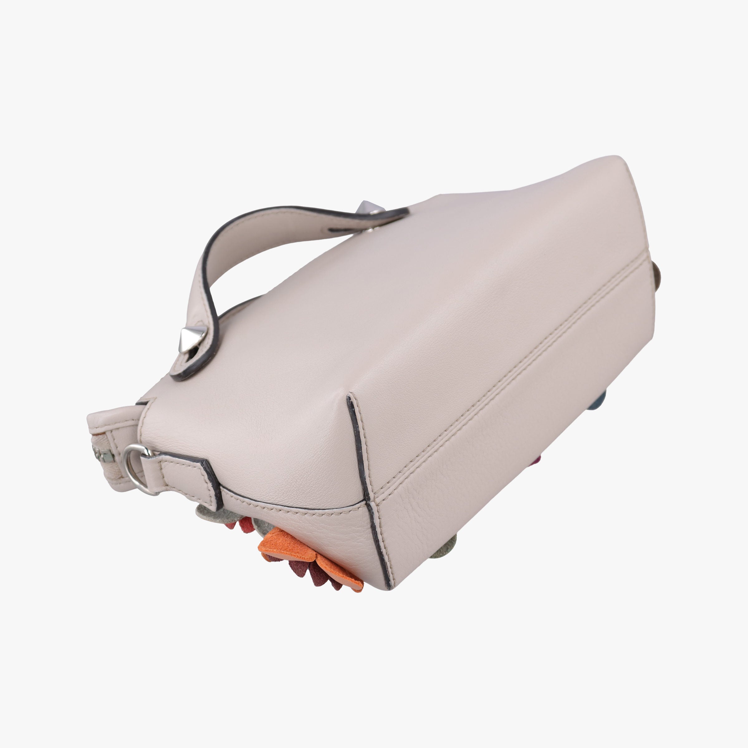Secondhand Fendi By the Way Grey Leather 8BL135 shoulderbag | stylenewstar