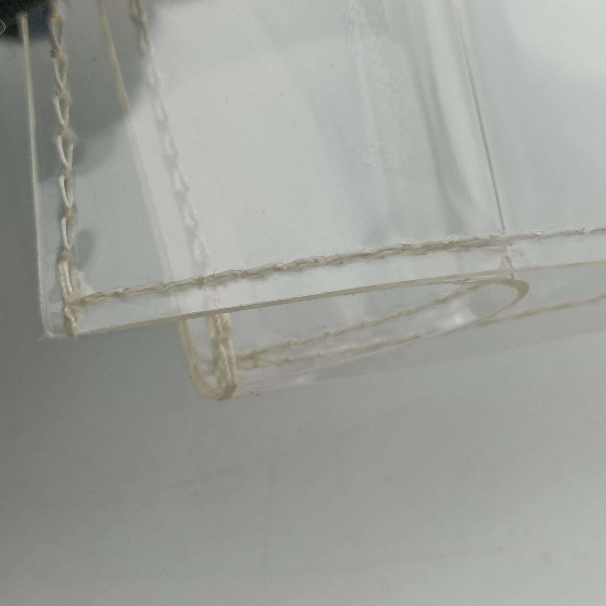 Secondhand Yves Saint Laurent Tote Transparent Plastic  handbag | stylenewstar