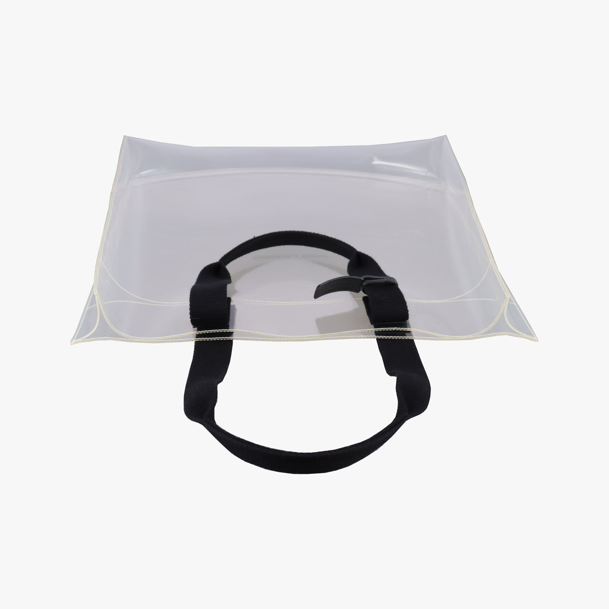 Secondhand Yves Saint Laurent Tote Transparent Plastic  handbag | stylenewstar