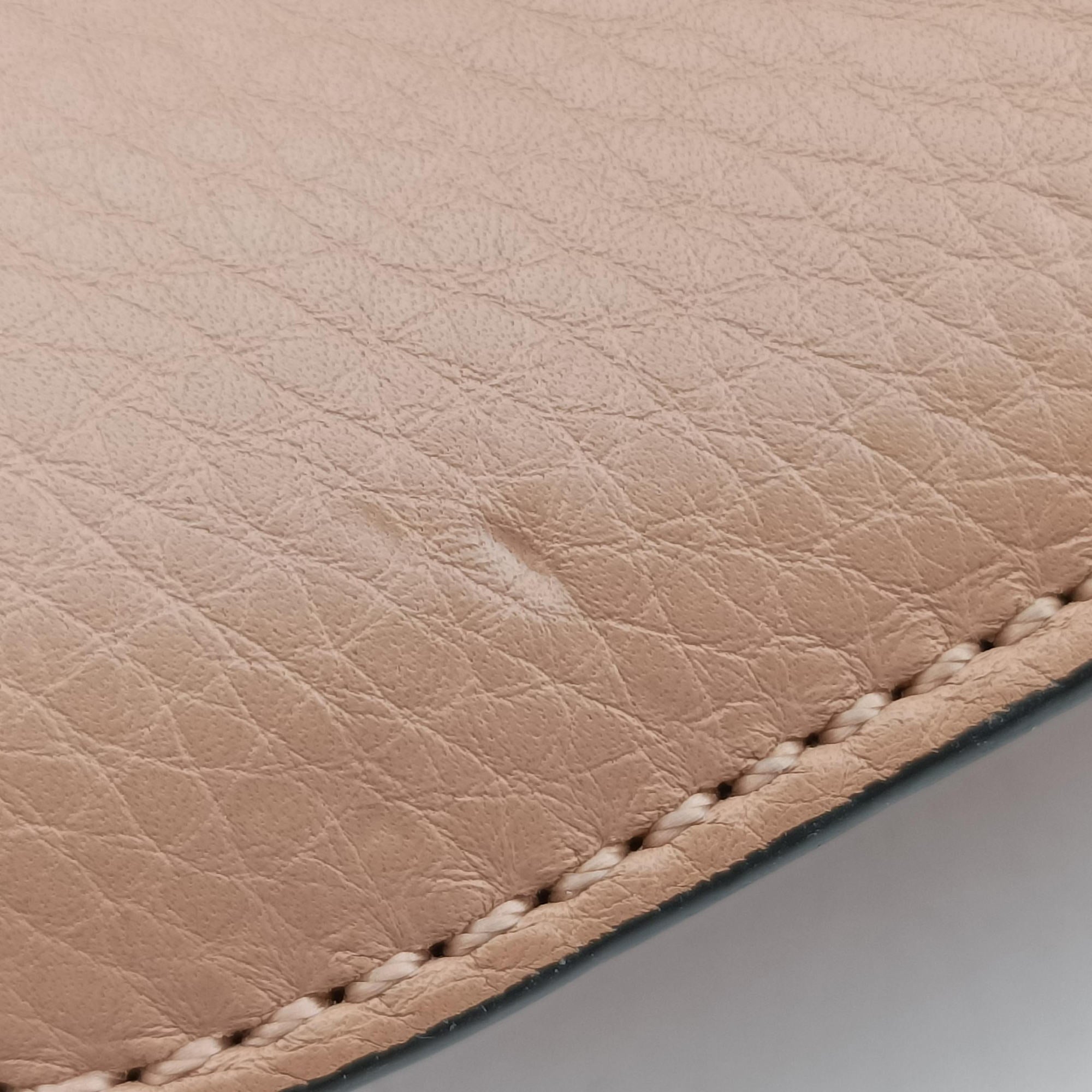 Pre-owned Valentino Rockstud Glam Lock Camel Leather  shoulderbag | stylenewstar