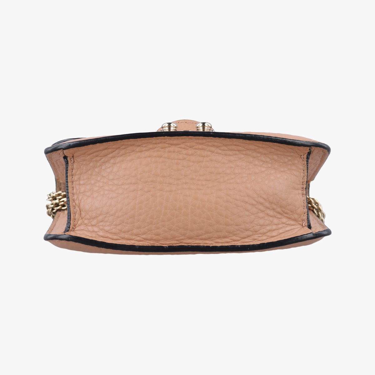 Pre-owned Valentino Rockstud Glam Lock Camel Leather  shoulderbag | stylenewstar