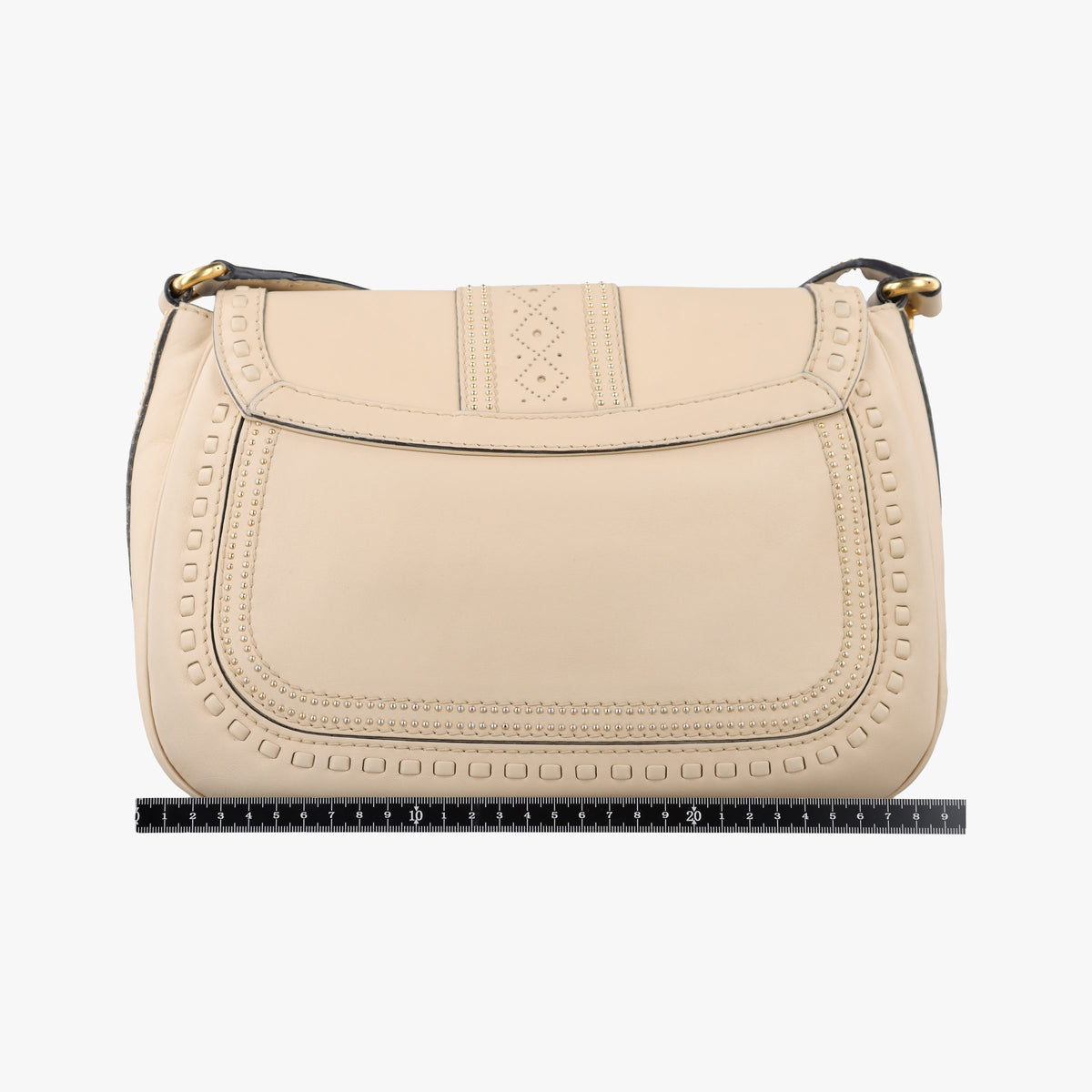 Pre-owned Gucci Snaffle Bit Beige Leather 263955 shoulderbag | stylenewstar