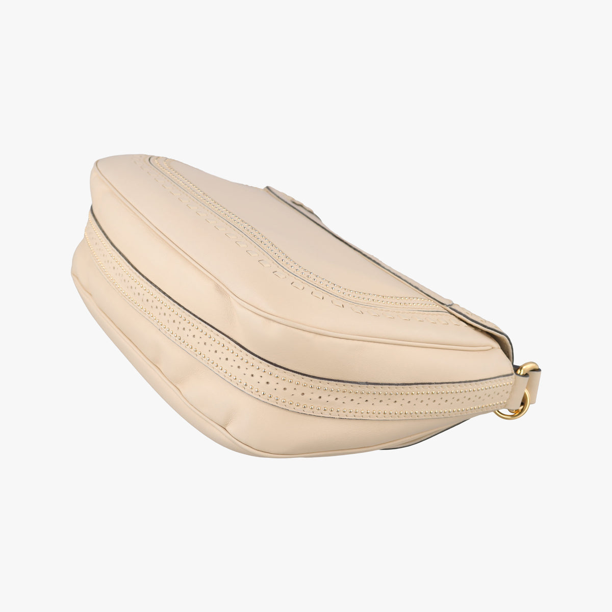 Pre-owned Gucci Snaffle Bit Beige Leather 263955 shoulderbag | stylenewstar