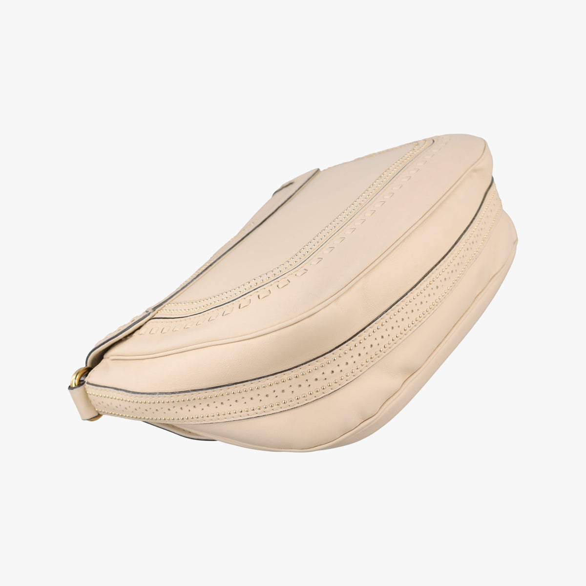 Pre-owned Gucci Snaffle Bit Beige Leather 263955 shoulderbag | stylenewstar