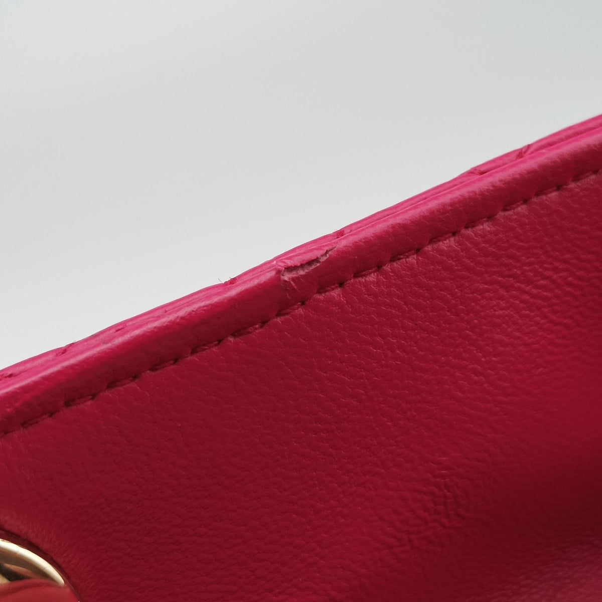 Vintage Christian Dior Lady dior Rose Lambskin  handbag | stylenewstar