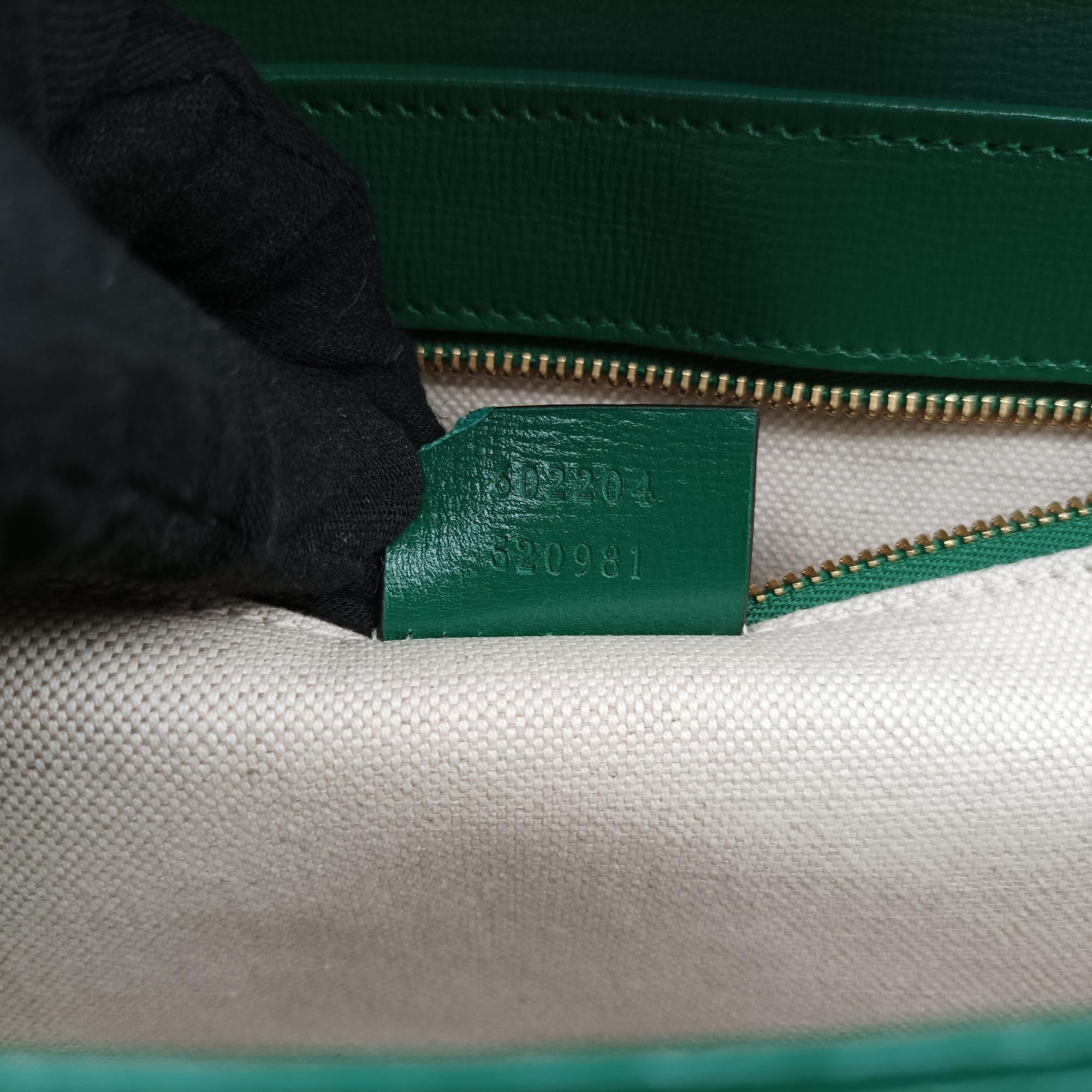 Pre-owned Gucci Horsebit 1955 Green Leather 602204 shoulderbag | stylenewstar
