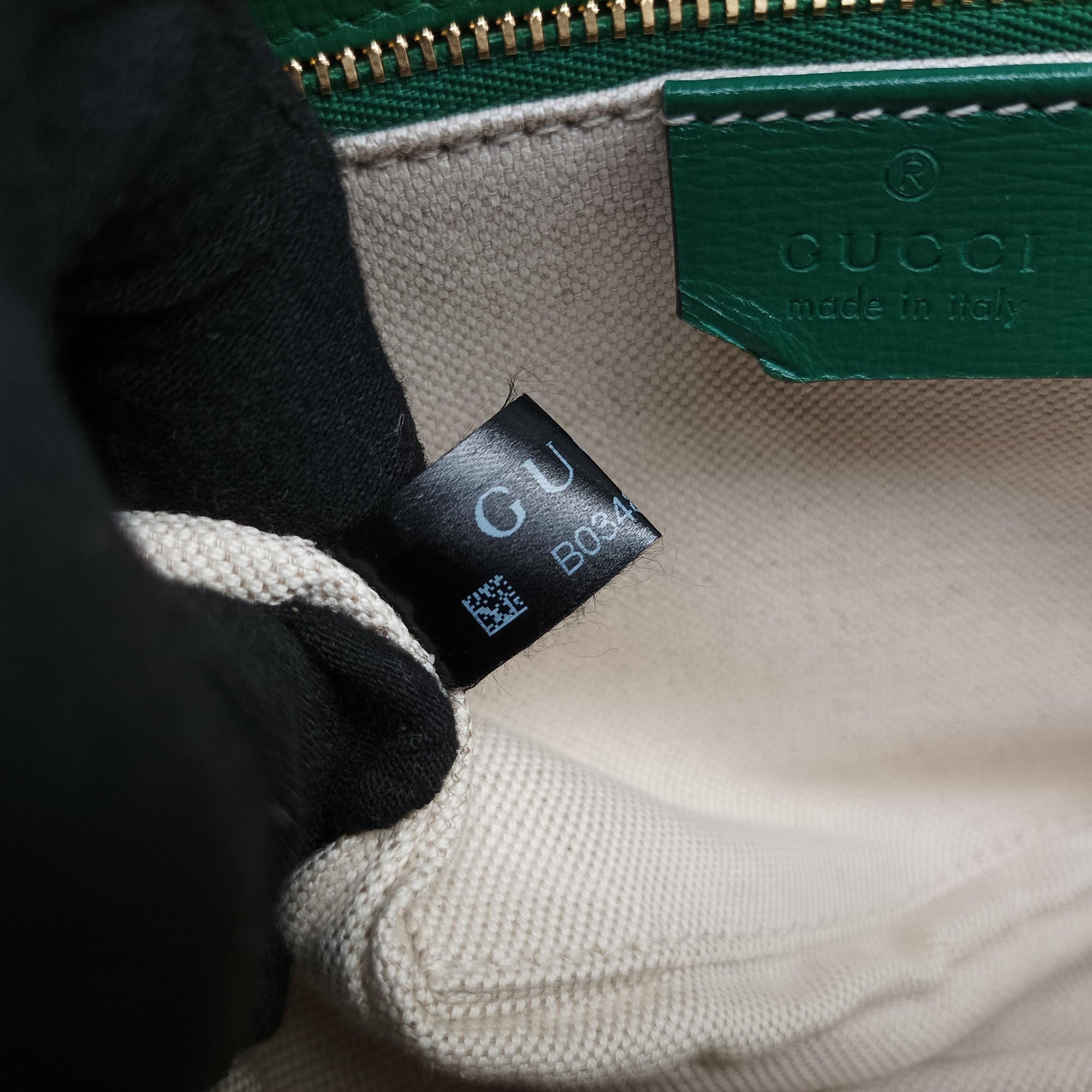 Pre-owned Gucci Horsebit 1955 Green Leather 602204 shoulderbag | stylenewstar
