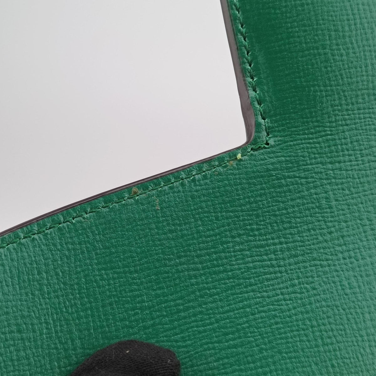 Pre-owned Gucci Horsebit 1955 Green Leather 602204 shoulderbag | stylenewstar