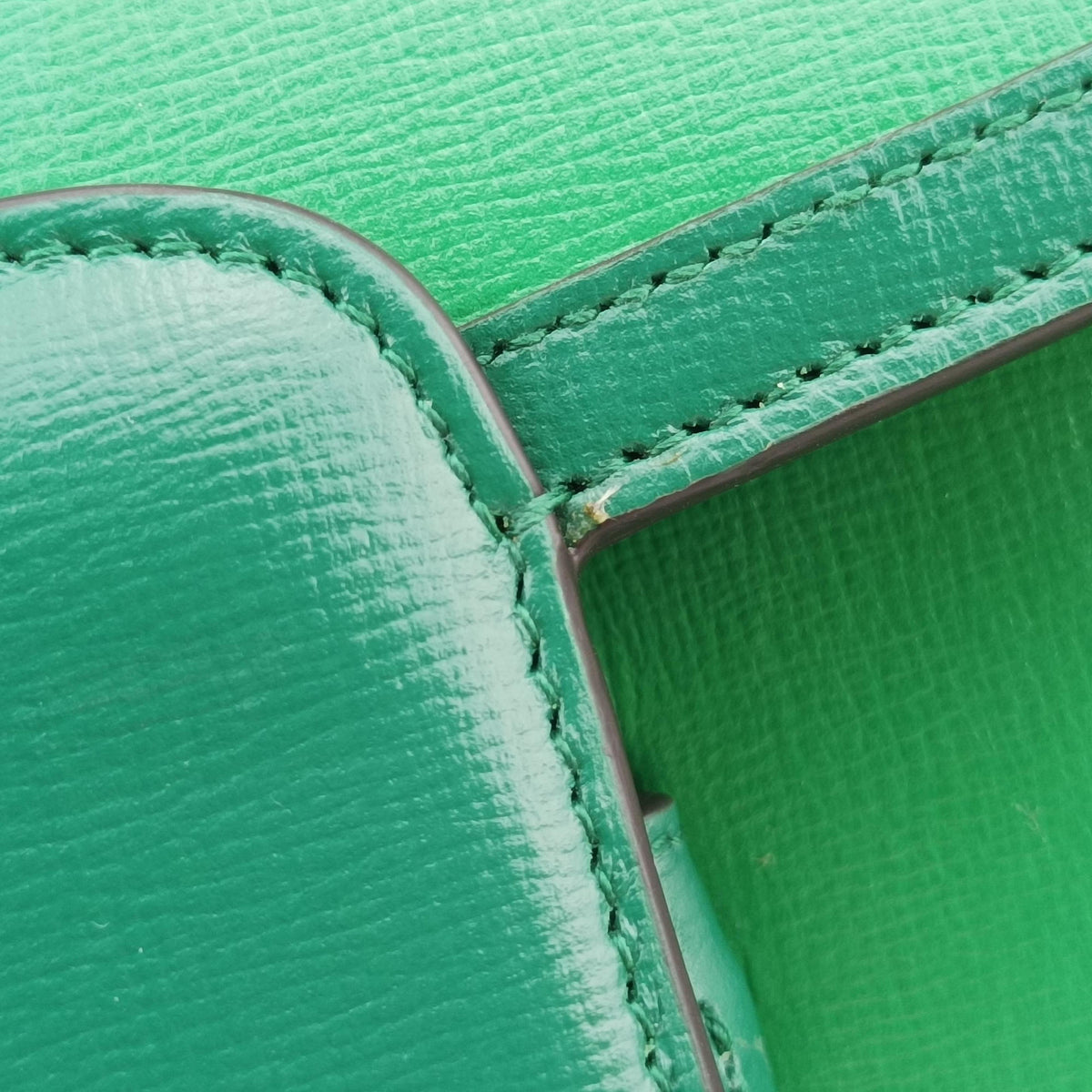 Pre-owned Gucci Horsebit 1955 Green Leather 602204 shoulderbag | stylenewstar