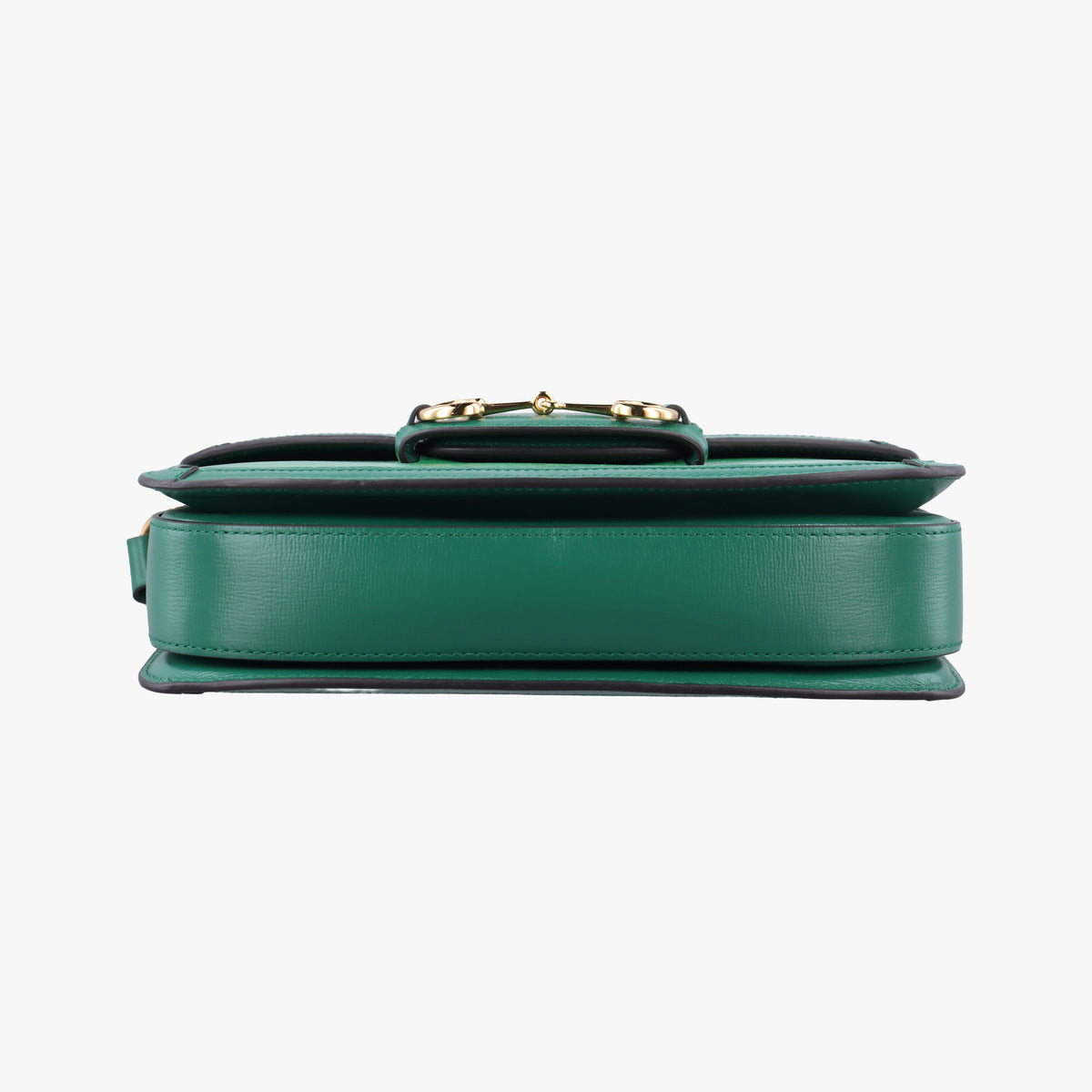 Pre-owned Gucci Horsebit 1955 Green Leather 602204 shoulderbag | stylenewstar