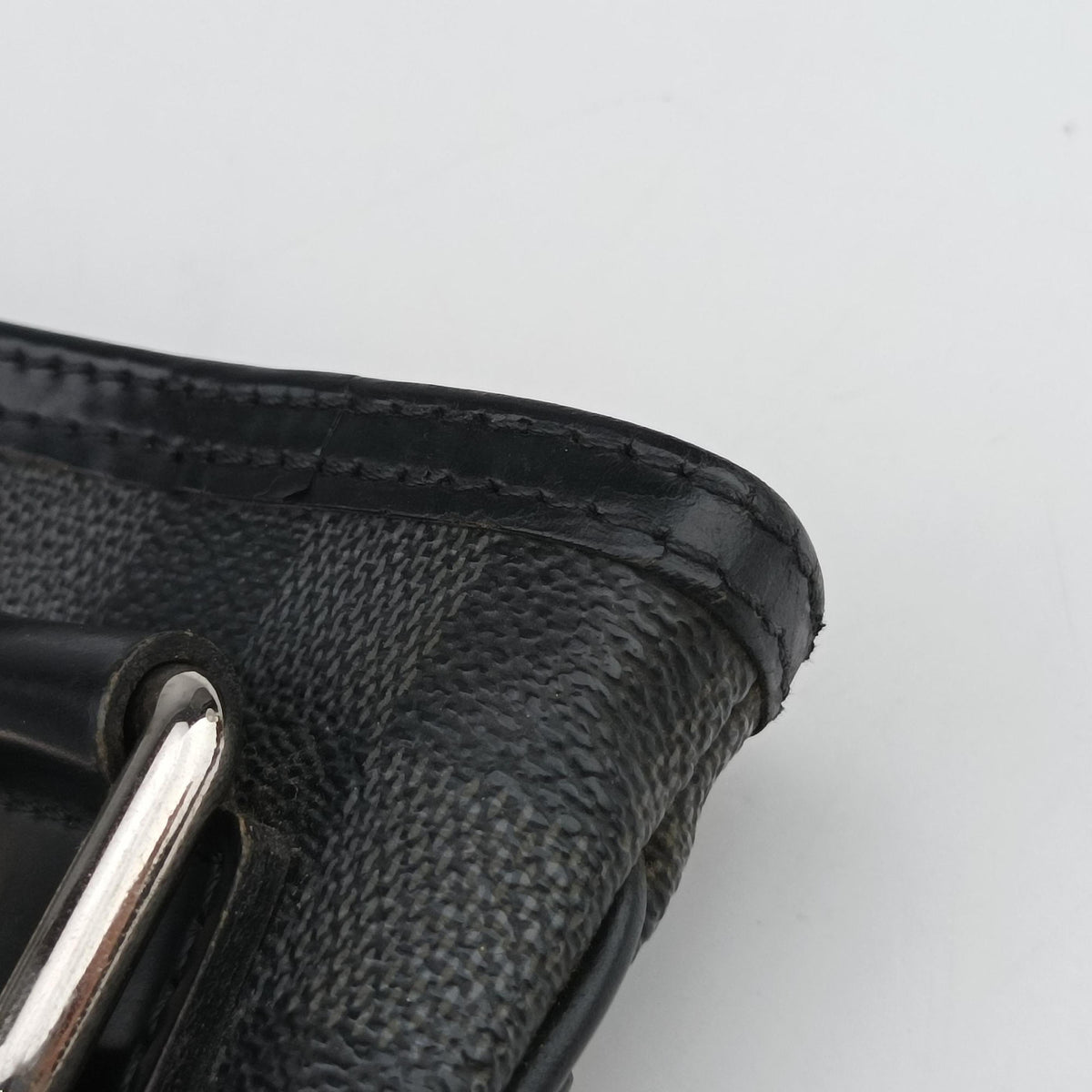 Pre-owned Louis Vuitton Thomas Noir Damier Graphite N58028 shoulderbag | stylenewstar