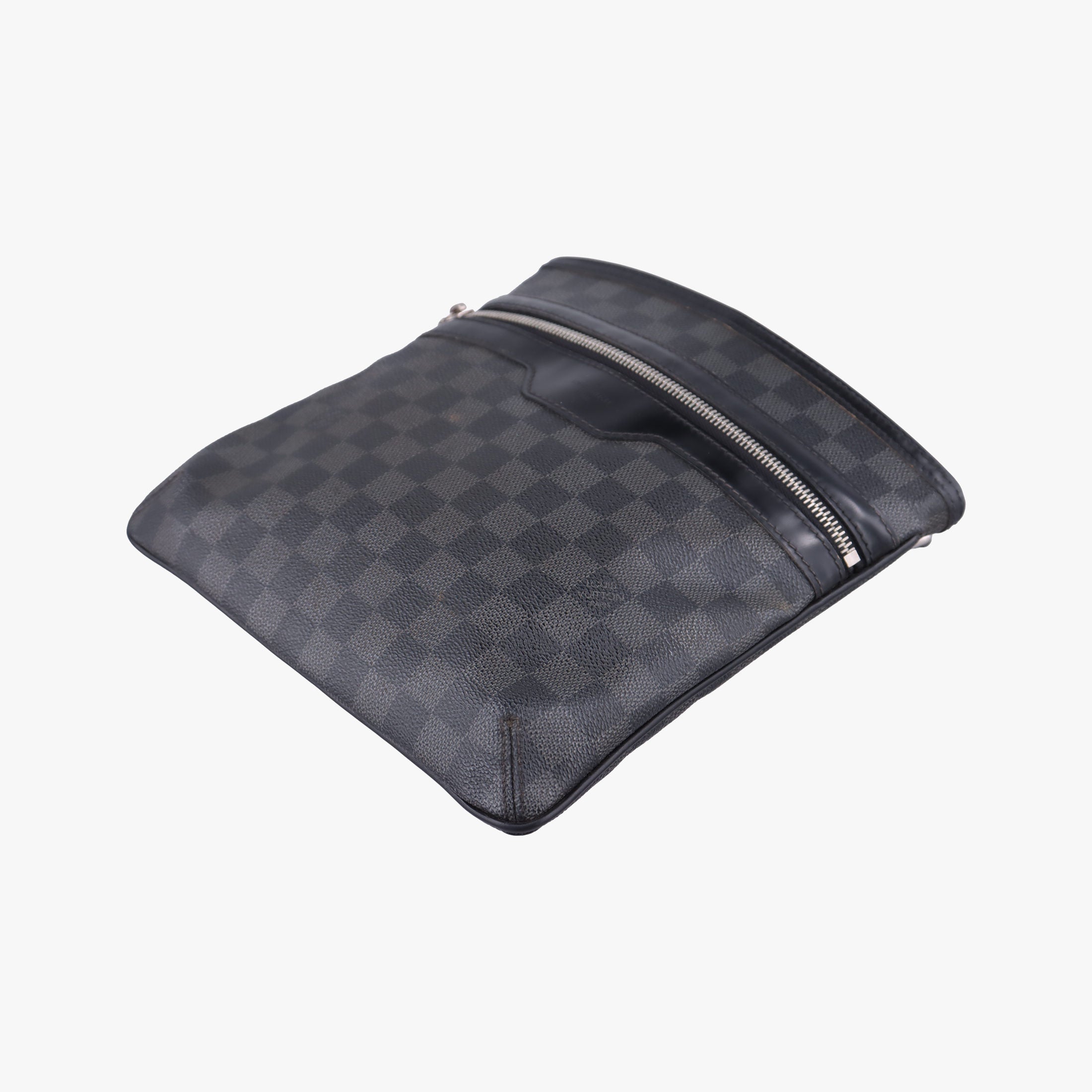 Pre-owned Louis Vuitton Thomas Noir Damier Graphite N58028 shoulderbag | stylenewstar