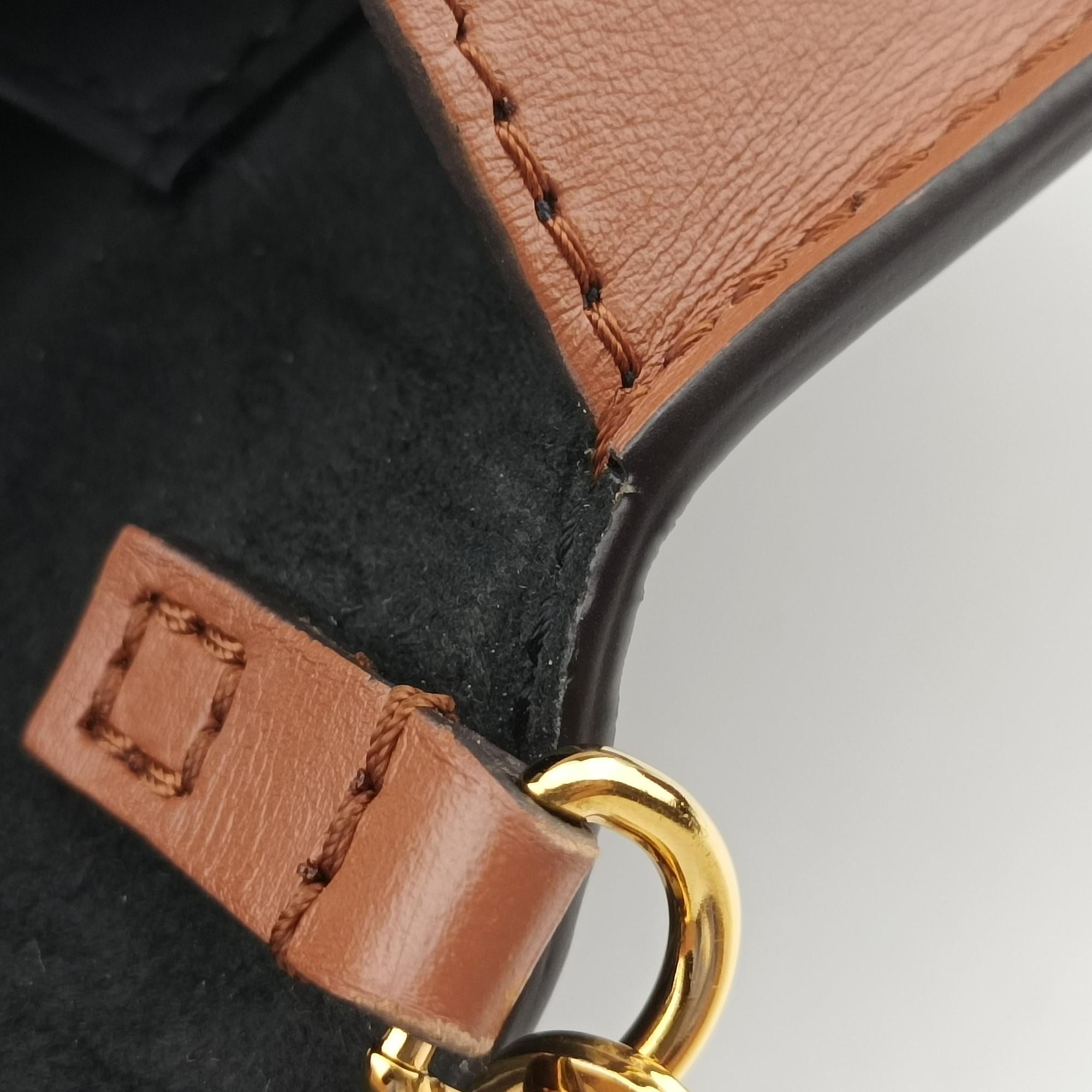 Pre-owned Louis Vuitton Portefeuille Dauphine Brown Monogram Reverse M68746 shoulderbag | stylenewstar