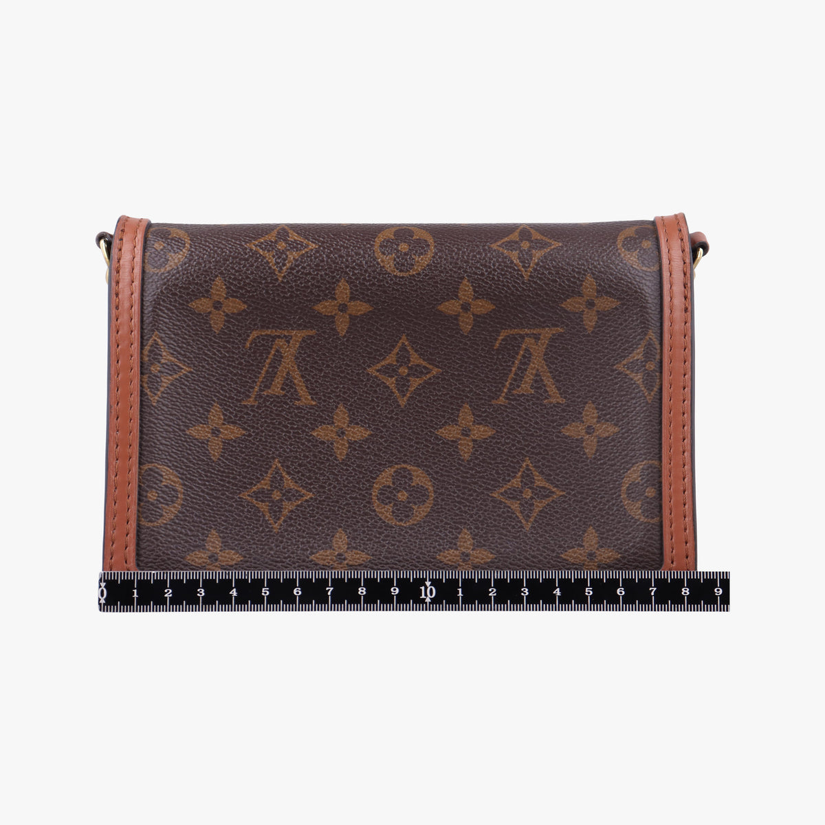Pre-owned Louis Vuitton Portefeuille Dauphine Brown Monogram Reverse M68746 shoulderbag | stylenewstar