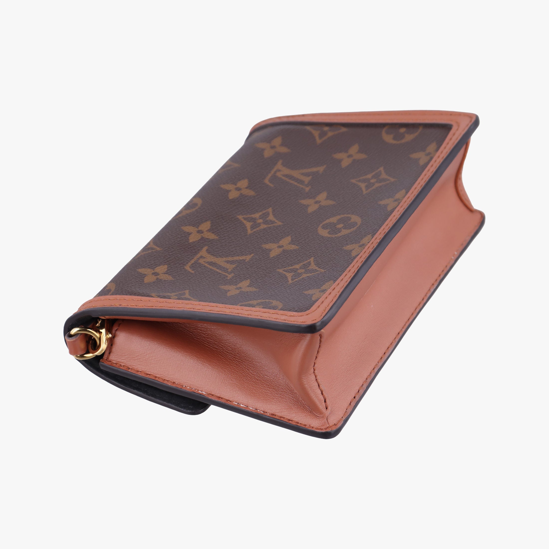 Pre-owned Louis Vuitton Portefeuille Dauphine Brown Monogram Reverse M68746 shoulderbag | stylenewstar