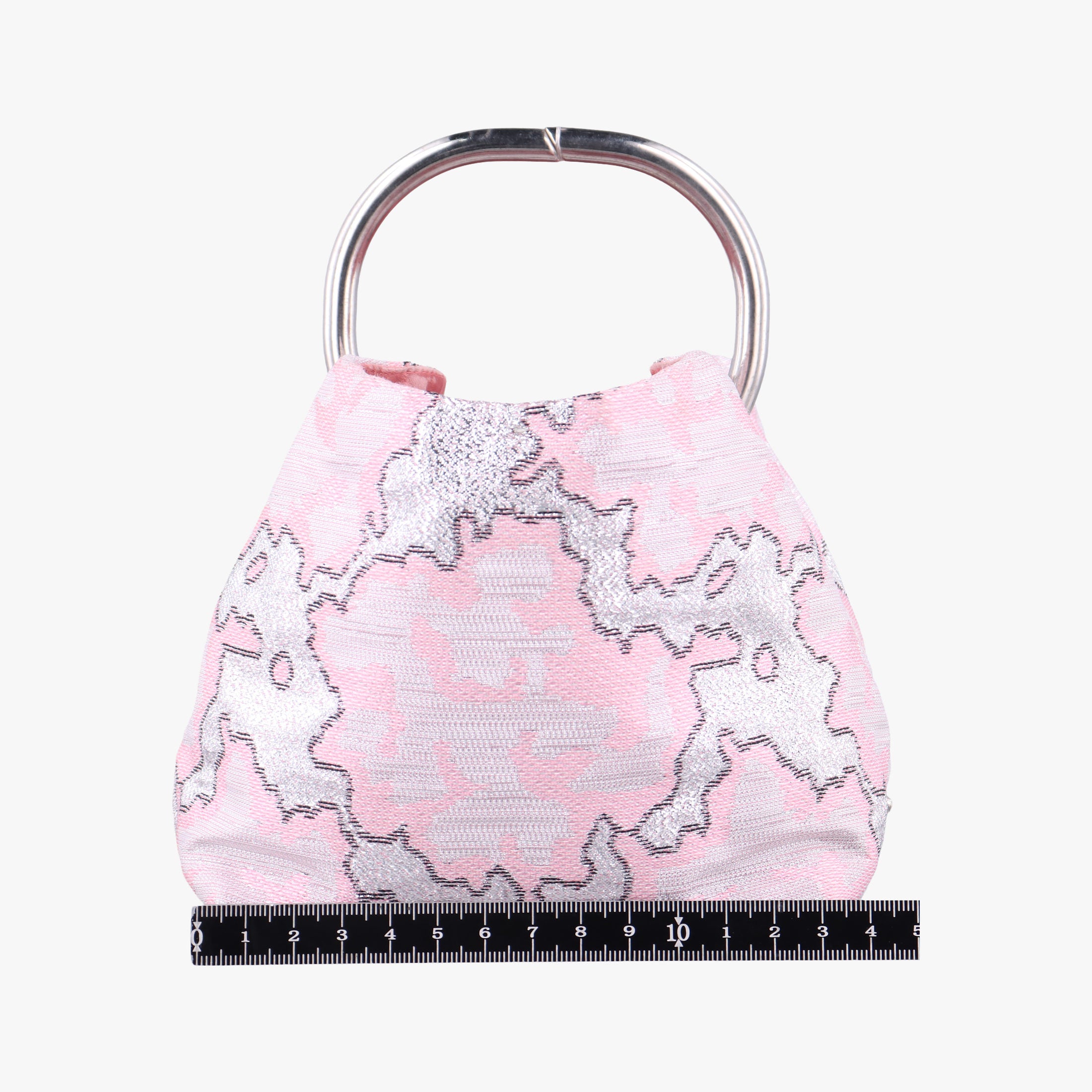 Pre-owned Prada Brocade Pink Silk  handbag | stylenewstar