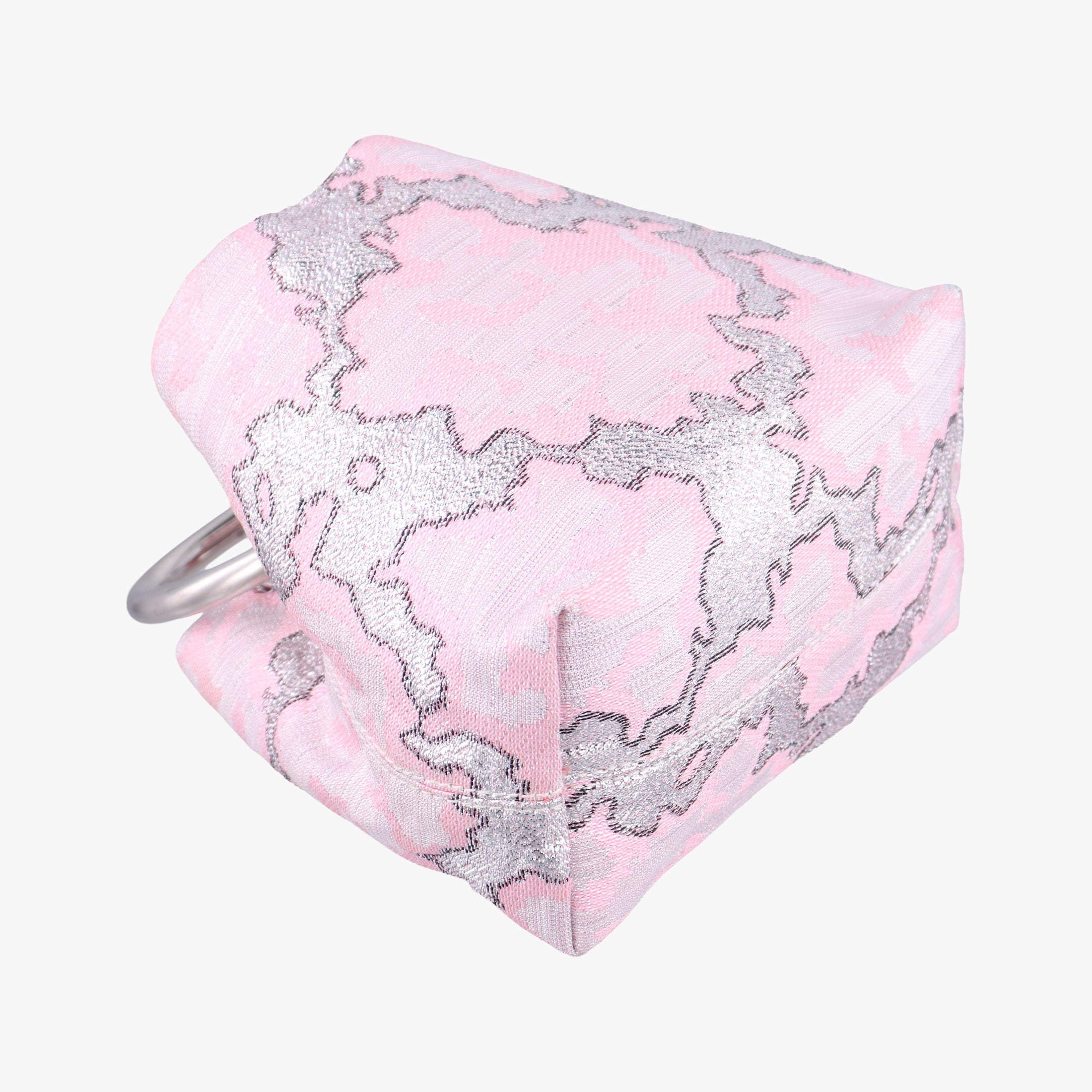 Pre-owned Prada Brocade Pink Silk  handbag | stylenewstar