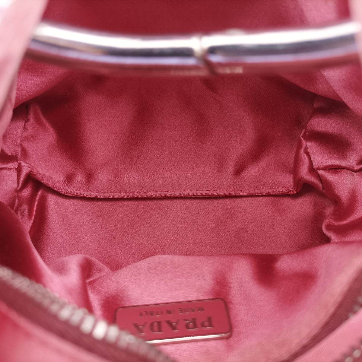Pre-owned Prada Brocade Pink Silk  handbag | stylenewstar