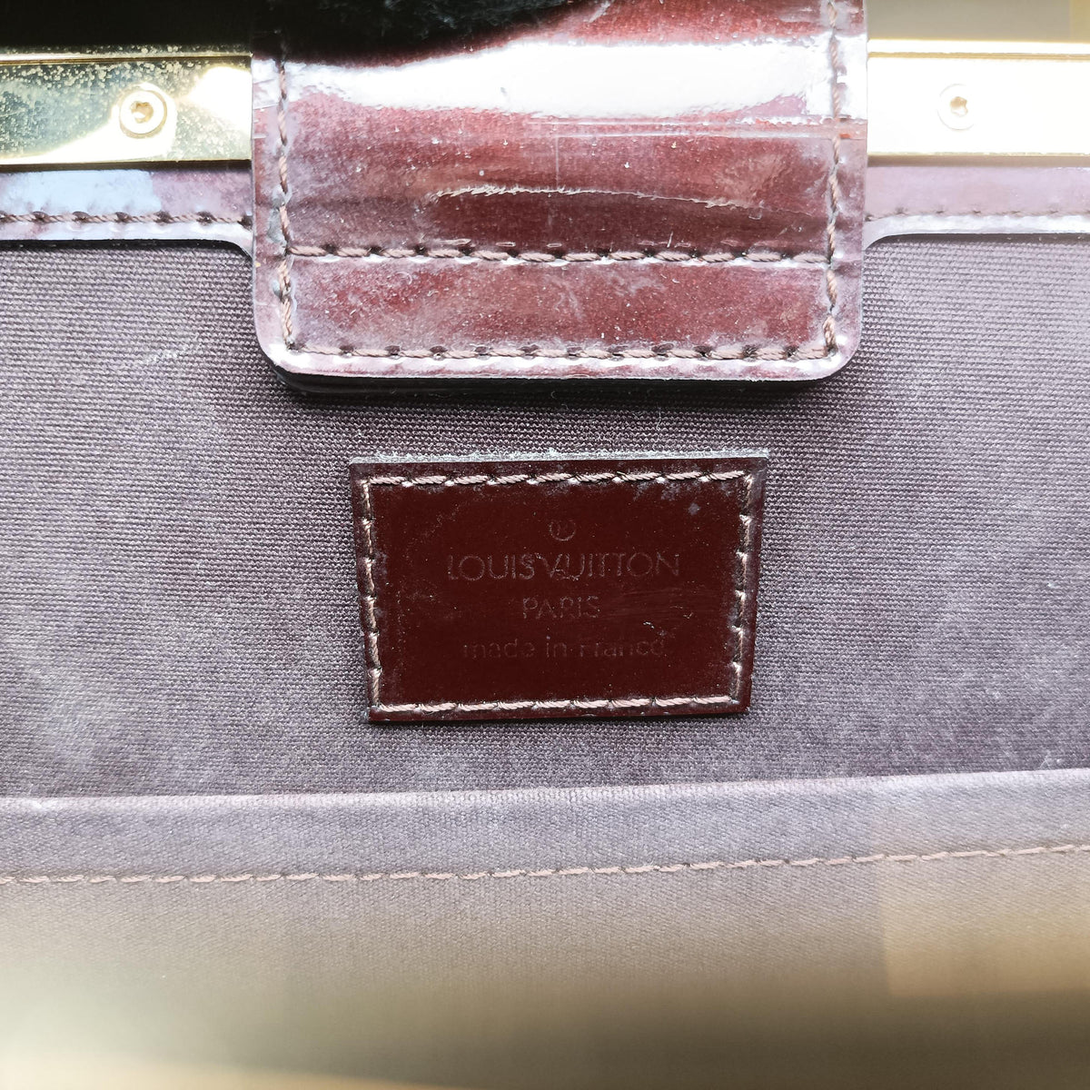 Vintage Louis Vuitton Deesse PM AMARANTE Vernis M91749 shoulderbag | stylenewstar