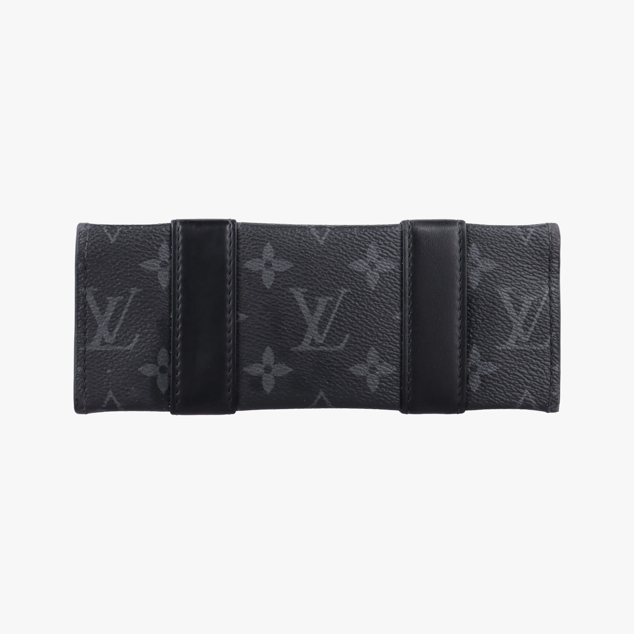 Pre-owned Louis Vuitton Sac Plat Mini Noir Monogram Eclipse M46453 shoulderbag | stylenewstar