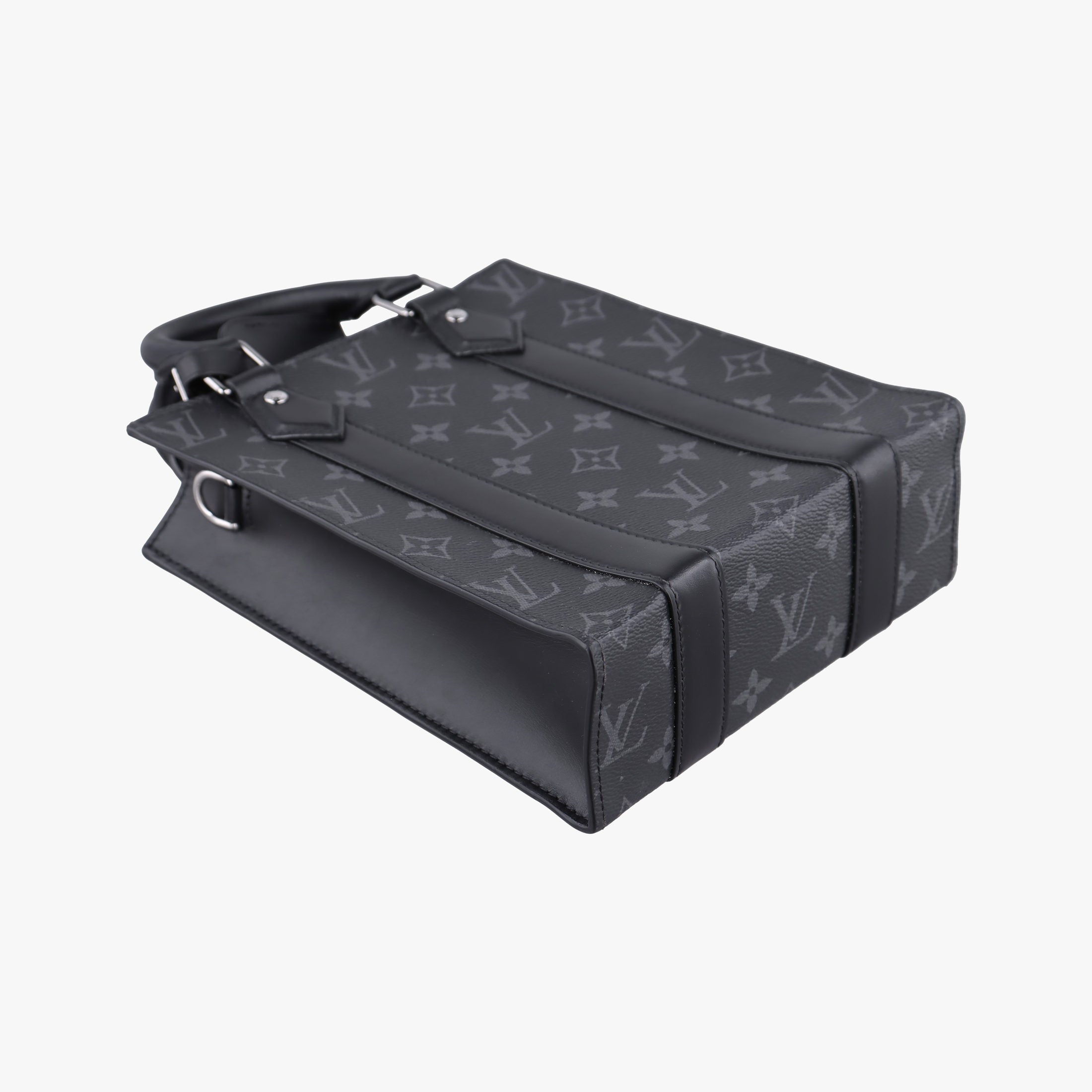 Pre-owned Louis Vuitton Sac Plat Mini Noir Monogram Eclipse M46453 shoulderbag | stylenewstar
