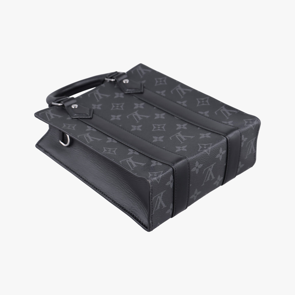 Pre-owned Louis Vuitton Sac Plat Mini Noir Monogram Eclipse M46453 shoulderbag | stylenewstar