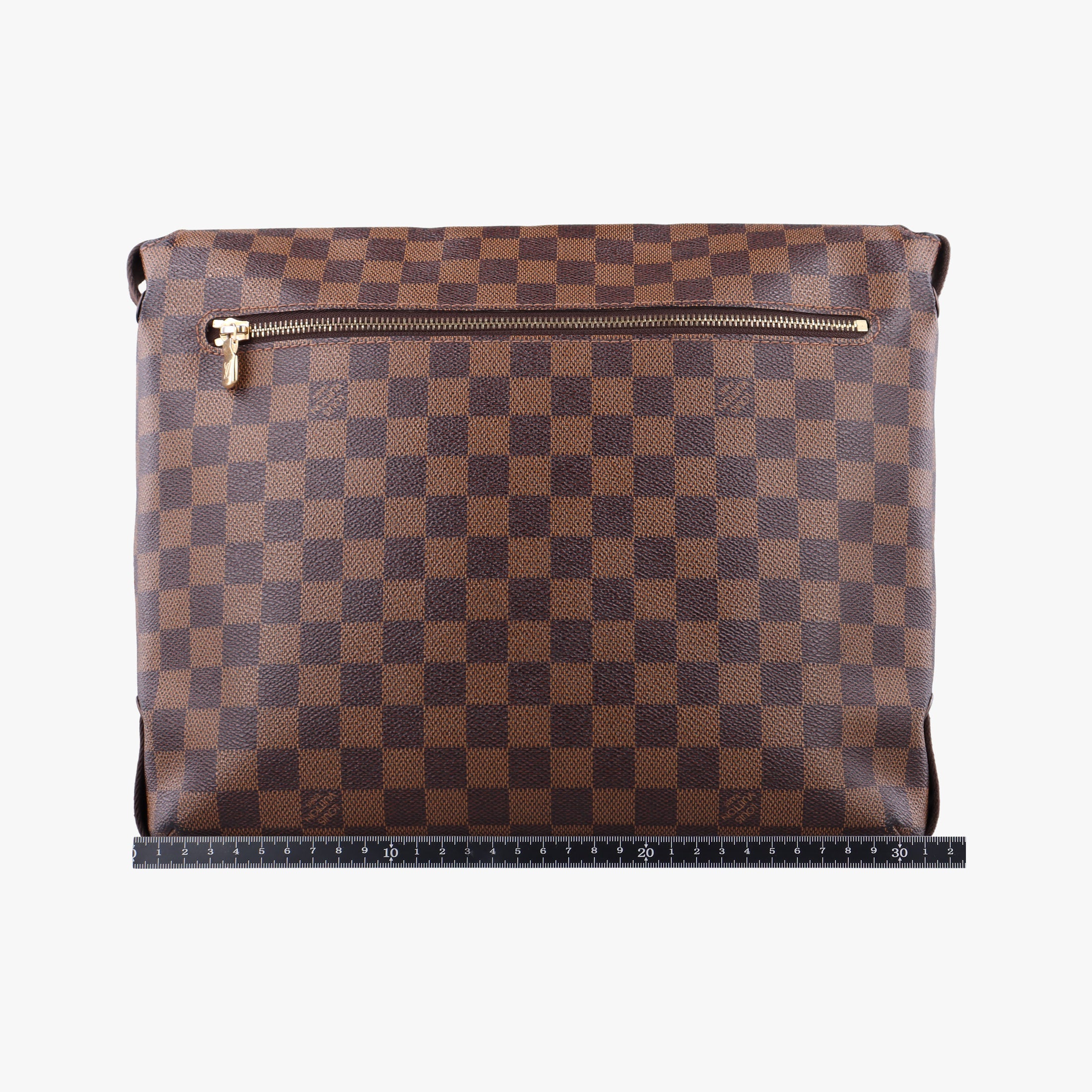 Pre-owned Louis Vuitton BROOKLYN MM EBENE Damier Canvas N51211 shoulderbag | stylenewstar