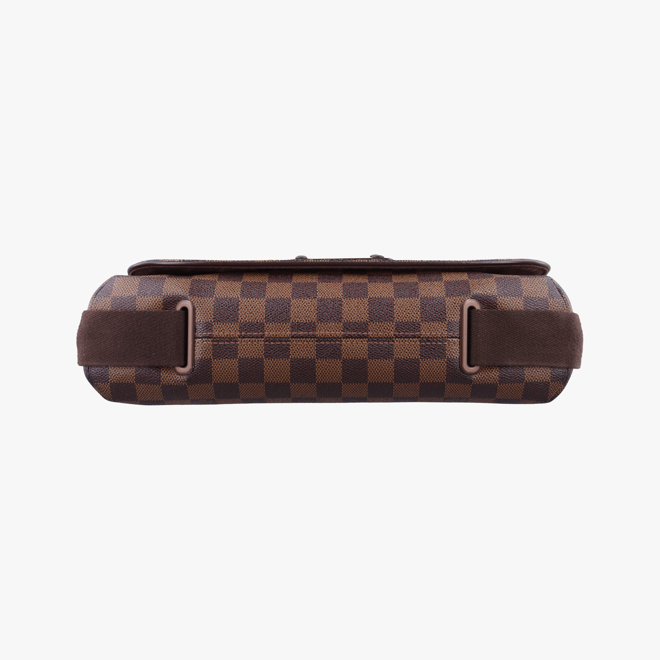 Pre-owned Louis Vuitton BROOKLYN MM EBENE Damier Canvas N51211 shoulderbag | stylenewstar