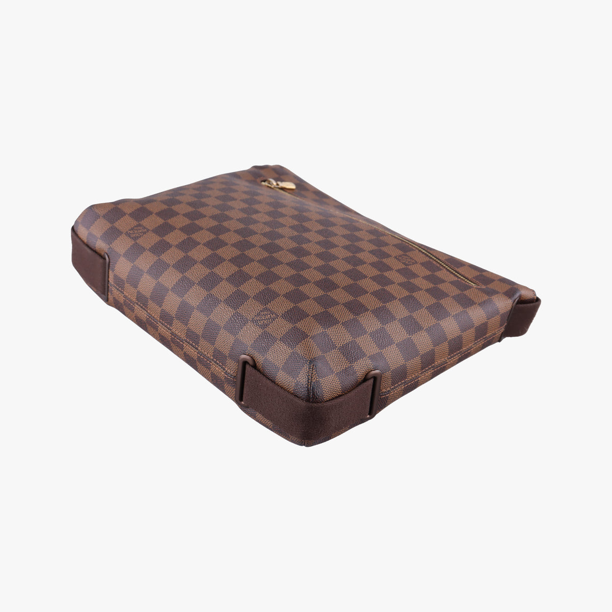 Pre-owned Louis Vuitton BROOKLYN MM EBENE Damier Canvas N51211 shoulderbag | stylenewstar