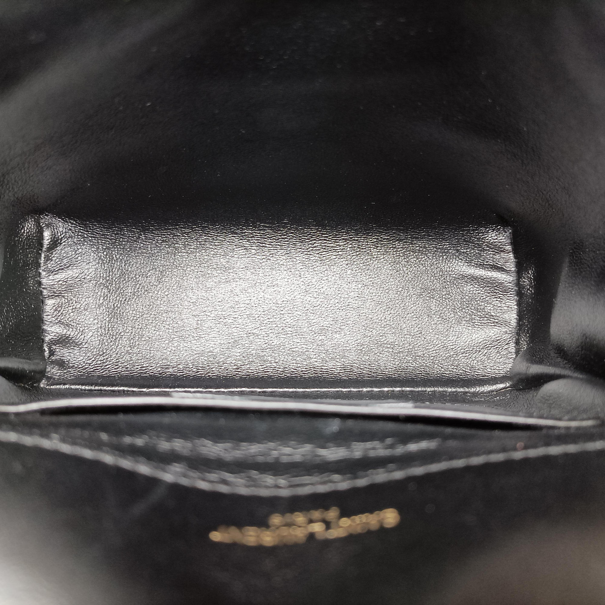 Vintage Yves Saint Laurent VICKY Black velour 538439 shoulderbag | stylenewstar