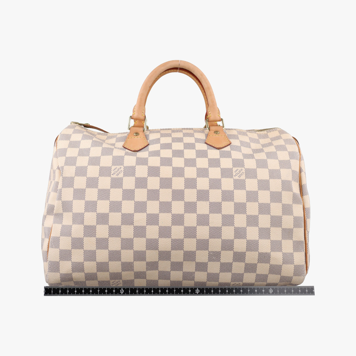 Pre-owned Louis Vuitton Speedy 35 AZUR Damier Canvas N41535 handbag | stylenewstar