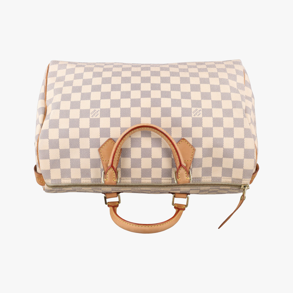 Pre-owned Louis Vuitton Speedy 35 AZUR Damier Canvas N41535 handbag | stylenewstar