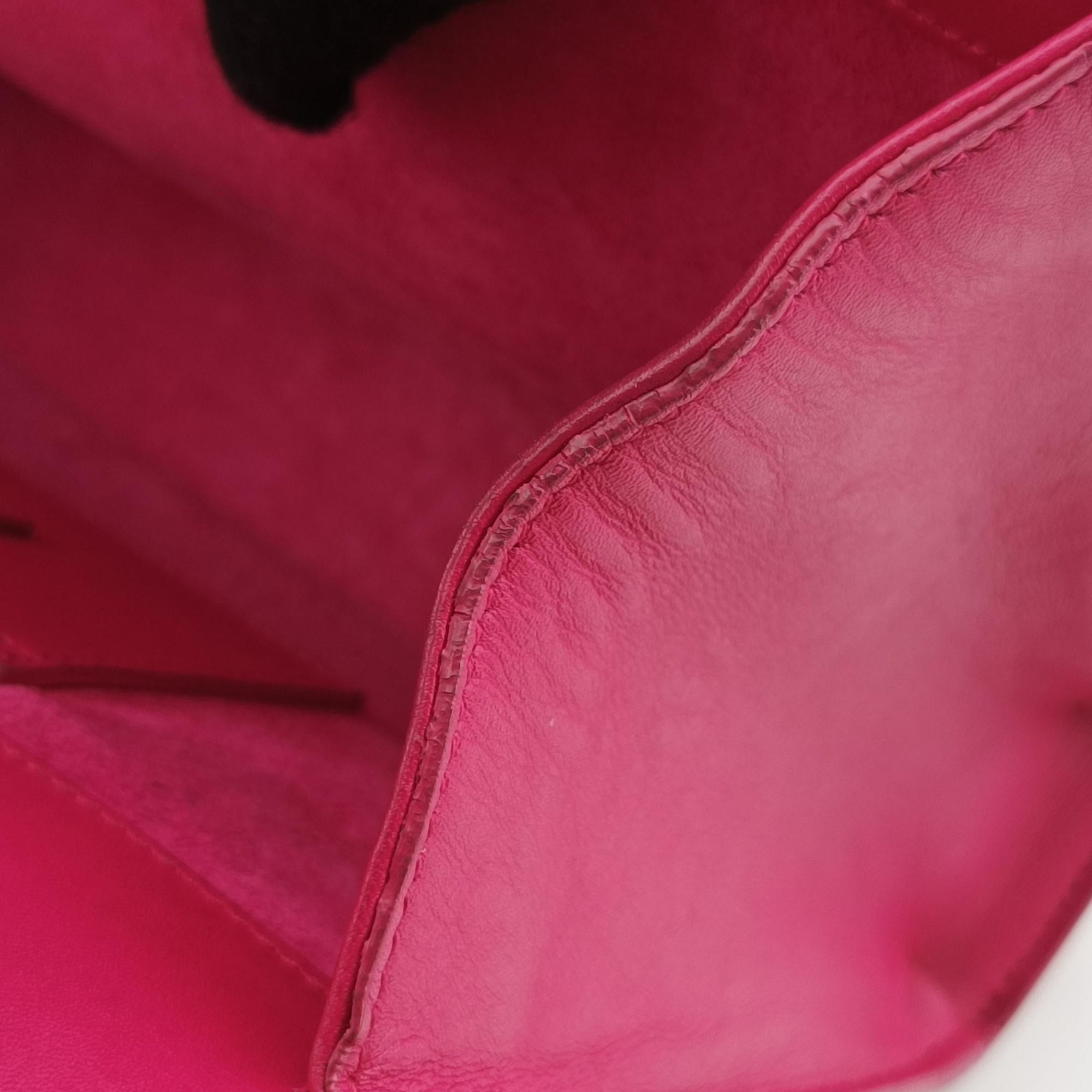 Pre-owned Yves Saint Laurent KATE Pink Leather 354119 shoulderbag | stylenewstar