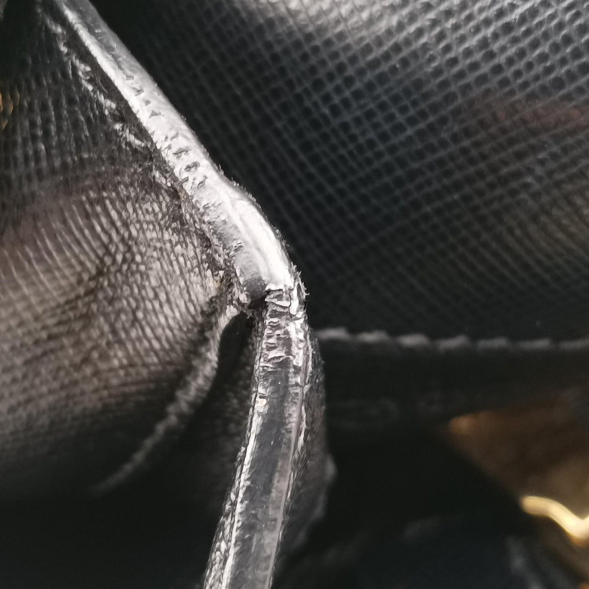Pre-owned Prada Galleria Black SAFFIANO Leather BN2274 shoulderbag | stylenewstar