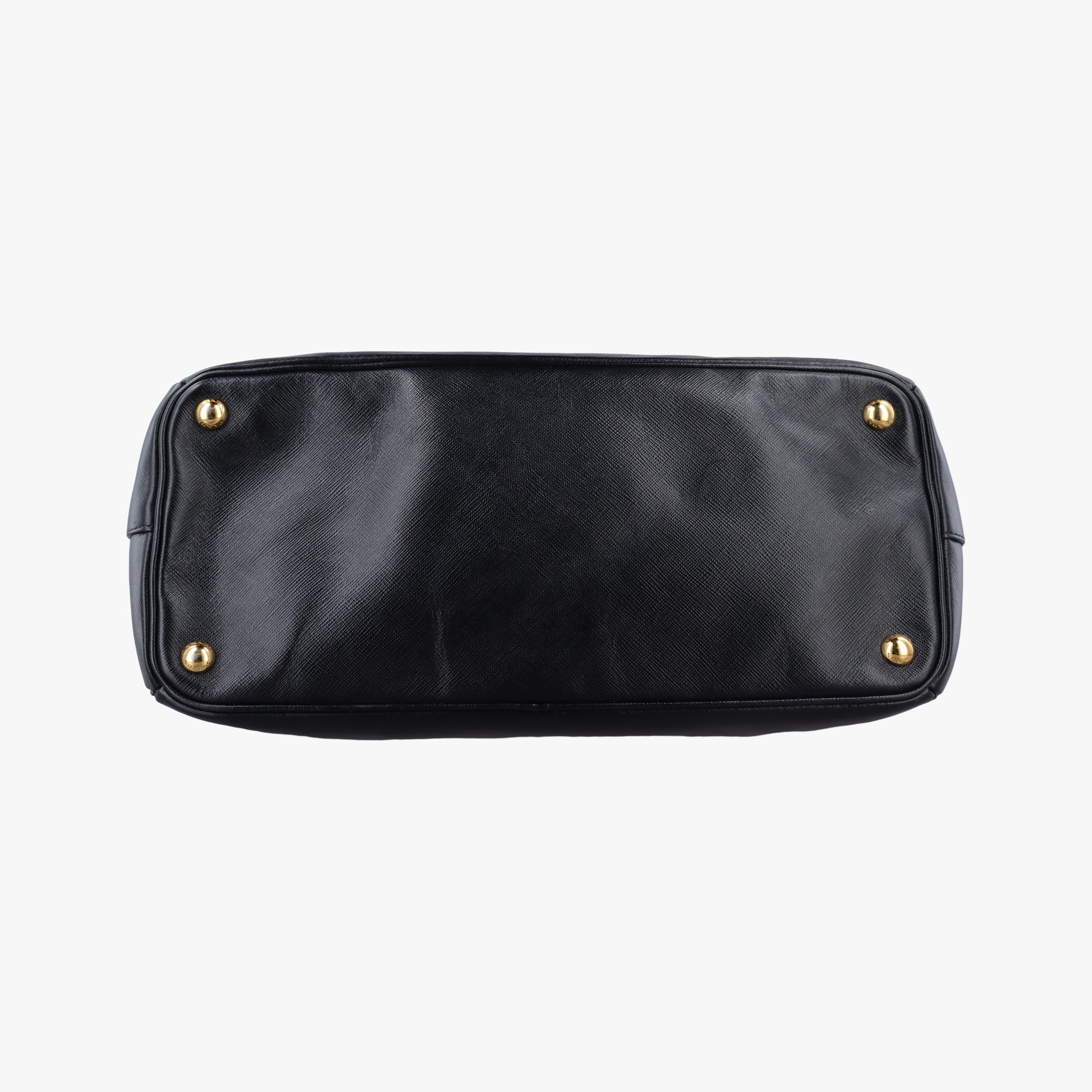 Pre-owned Prada Galleria Black SAFFIANO Leather BN2274 shoulderbag | stylenewstar