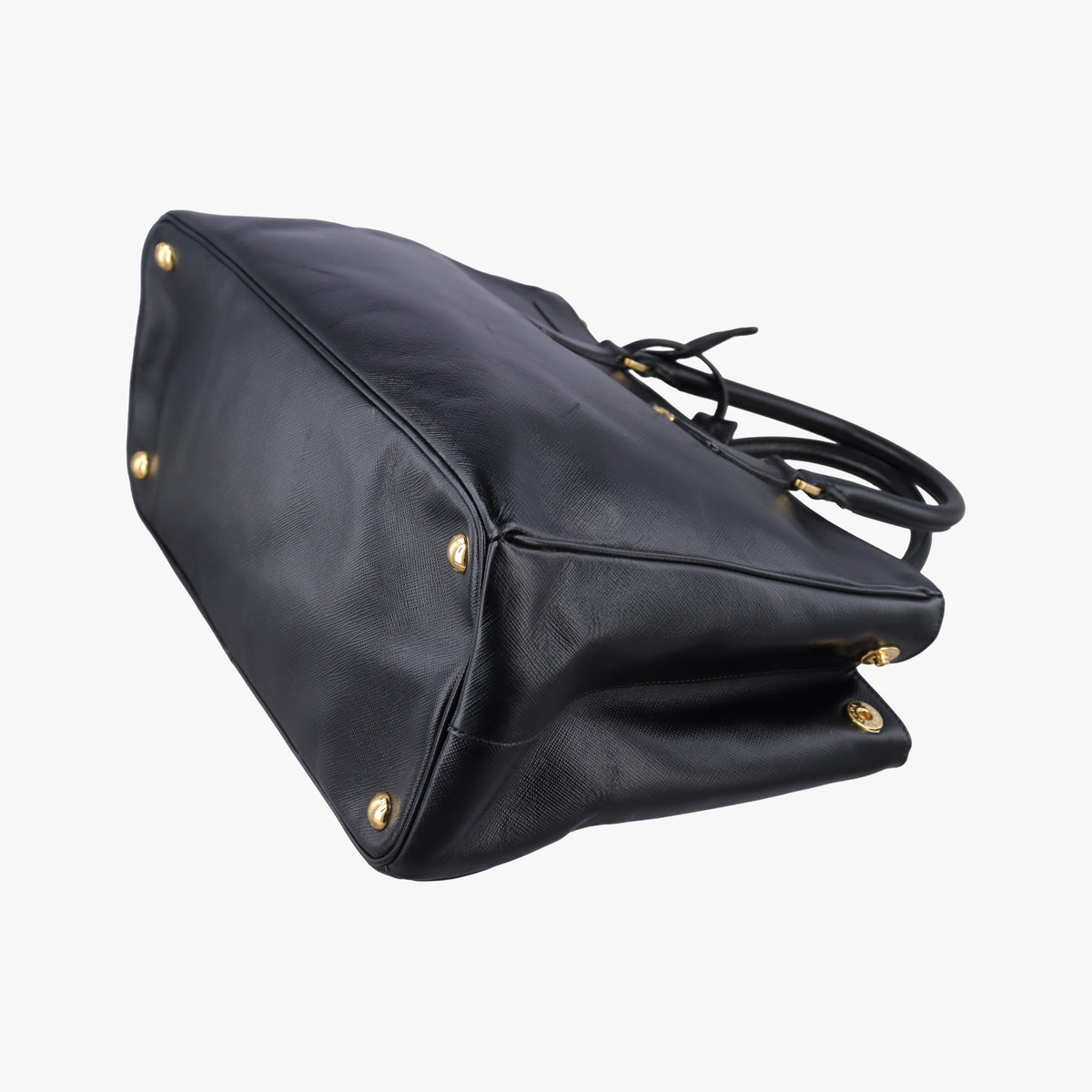 Pre-owned Prada Galleria Black SAFFIANO Leather BN2274 shoulderbag | stylenewstar