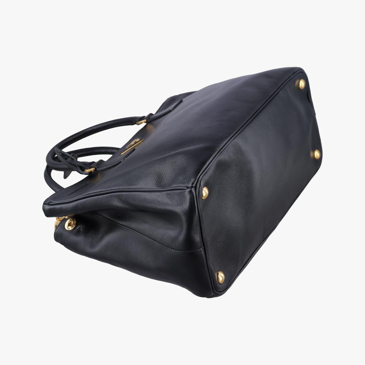 Pre-owned Prada Galleria Black SAFFIANO Leather BN2274 shoulderbag | stylenewstar