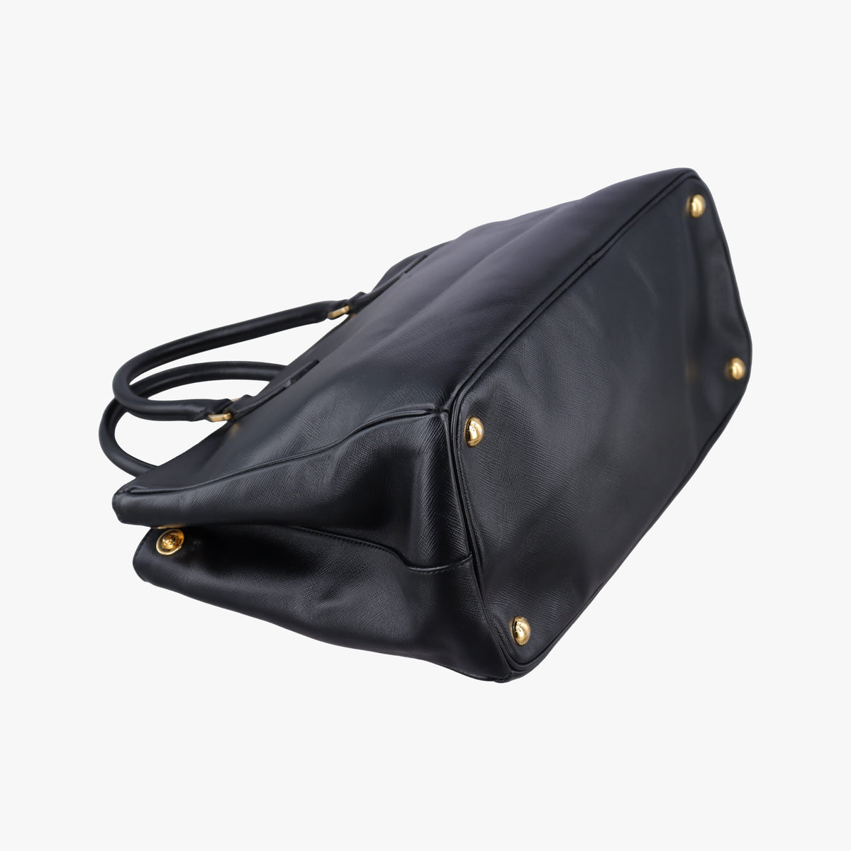 Pre-owned Prada Galleria Black SAFFIANO Leather BN2274 shoulderbag | stylenewstar