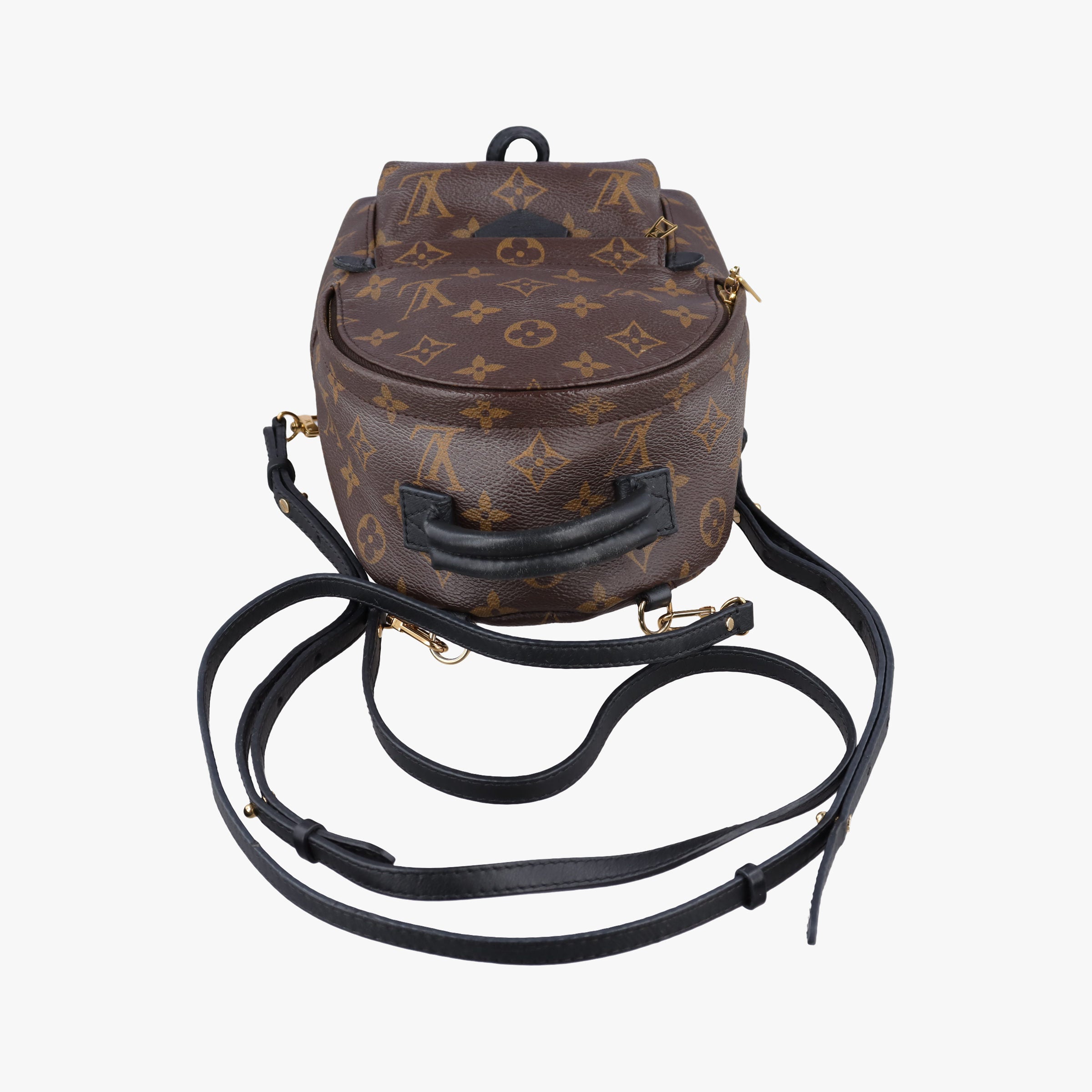 Vintage Louis Vuitton Palm Springs Backpack MINI Monogram x Noir Monogram Canvas M41562 backpack/rucksack | stylenewstar